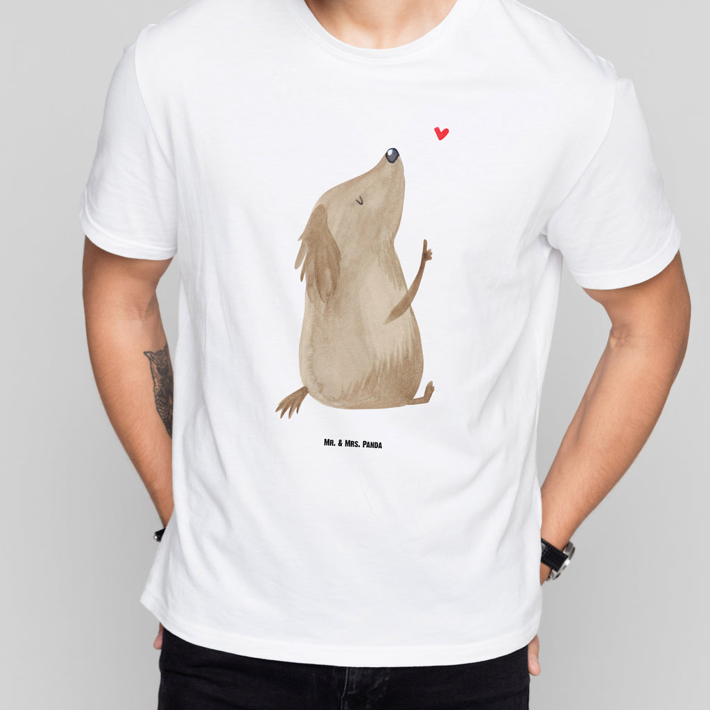 T-Shirt Standard Hund Liebe T-Shirt, Shirt, Tshirt, Lustiges T-Shirt, T-Shirt mit Spruch, Party, Junggesellenabschied, Jubiläum, Geburstag, Herrn, Damen, Männer, Frauen, Schlafshirt, Nachthemd, Sprüche, Hund, Hundemotiv, Haustier, Hunderasse, Tierliebhaber, Hundebesitzer, Liebe, Hundeglück, Hundeliebe, Hunde, Frauchen