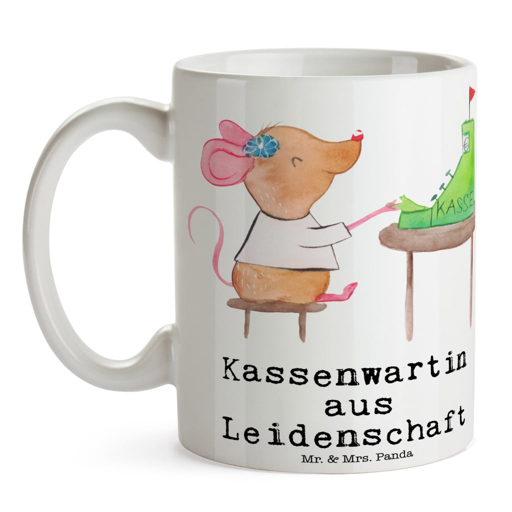 Tasse Kassenwartin aus Leidenschaft Tasse, Kaffeetasse, Teetasse, Becher, Kaffeebecher, Teebecher, Keramiktasse, Porzellantasse, Büro Tasse, Geschenk Tasse, Tasse Sprüche, Tasse Motive, Kaffeetassen, Tasse bedrucken, Designer Tasse, Cappuccino Tassen, Schöne Teetassen, Beruf, Ausbildung, Jubiläum, Abschied, Rente, Kollege, Kollegin, Geschenk, Schenken, Arbeitskollege, Mitarbeiter, Firma, Danke, Dankeschön, Kassenwartin, Schatzmeisterin, Verein