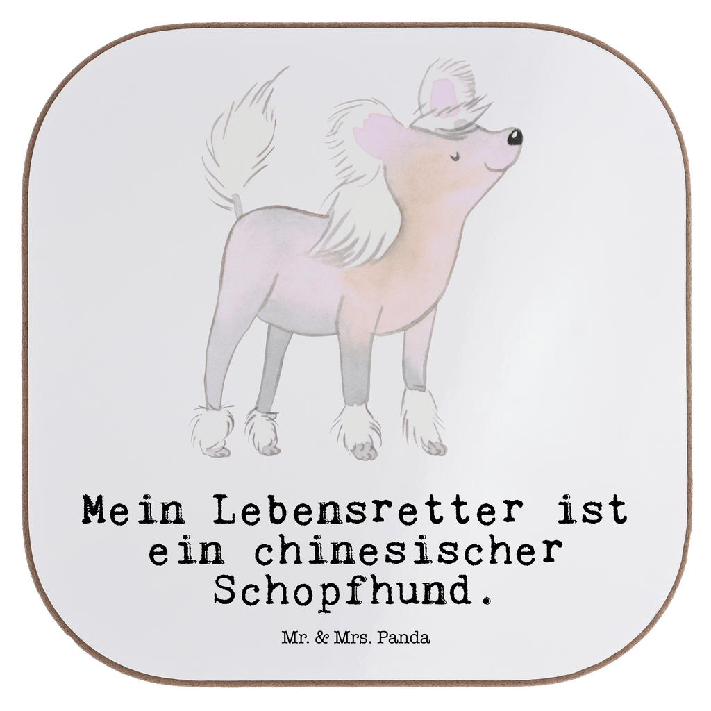 Quadratische Untersetzer Chinesischer Schopfhund Lebensretter Untersetzer, Bierdeckel, Glasuntersetzer, Untersetzer Gläser, Getränkeuntersetzer, Untersetzer aus Holz, Untersetzer für Gläser, Korkuntersetzer, Untersetzer Holz, Holzuntersetzer, Tassen Untersetzer, Untersetzer Design, Hund, Hunderasse, Rassehund, Hundebesitzer, Geschenk, Tierfreund, Schenken, Welpe, Chinesischer Schopfhund, Chinese Crested Dog