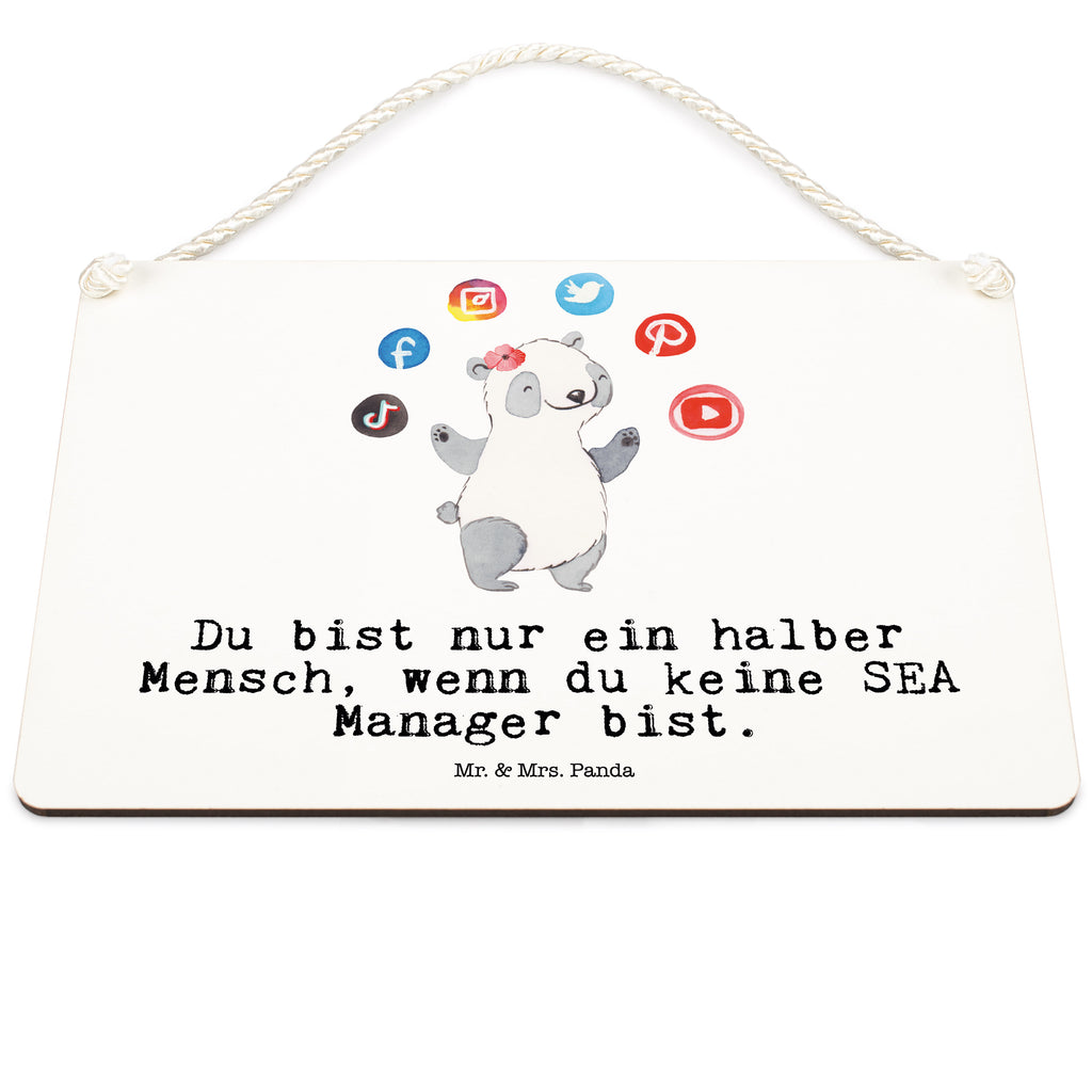 Deko Schild SEA Manager mit Herz Dekoschild, Deko Schild, Schild, Tür Schild, Türschild, Holzschild, Wandschild, Wanddeko, Beruf, Ausbildung, Jubiläum, Abschied, Rente, Kollege, Kollegin, Geschenk, Schenken, Arbeitskollege, Mitarbeiter, Firma, Danke, Dankeschön, SEA Manager, Suchmaschinenwerbung, Suchmaschinenmarketing