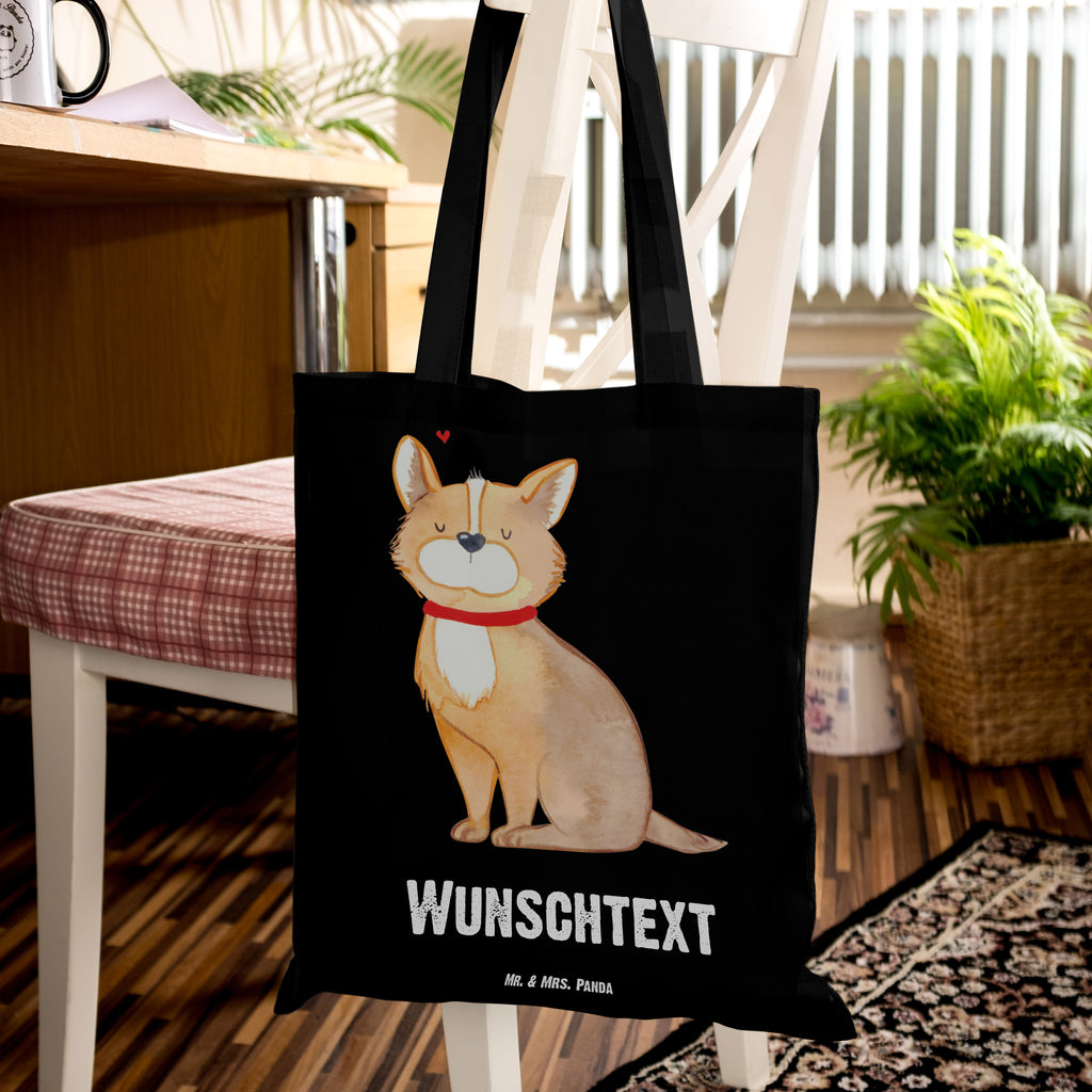 Personalisierte Tragetasche Hundeglück Personalisierte Beuteltasche, Personalisierter Beutel, Personalisierte Einkaufstasche, Personalisierter Jutebeutel, Personalisierter Stoffbeutel, Tragetasche mit Namen, Einkaufstasche mit Namen, Stoffbeutel mit Namen, Personalisierte Tasche, Personalisierte Jutetasche, Personalisierte Kindergartentasche, Hund, Hundemotiv, Haustier, Hunderasse, Tierliebhaber, Hundebesitzer, Sprüche, Corgie, Hundeliebe, Spruch, Hundemama, Liebe