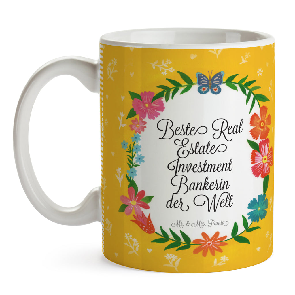 Tasse Real Estate Investment Bankerin Tasse, Kaffeetasse, Teetasse, Becher, Kaffeebecher, Teebecher, Keramiktasse, Porzellantasse, Büro Tasse, Geschenk Tasse, Tasse Sprüche, Tasse Motive, Kaffeetassen, Tasse bedrucken, Designer Tasse, Cappuccino Tassen, Schöne Teetassen, Geschenk