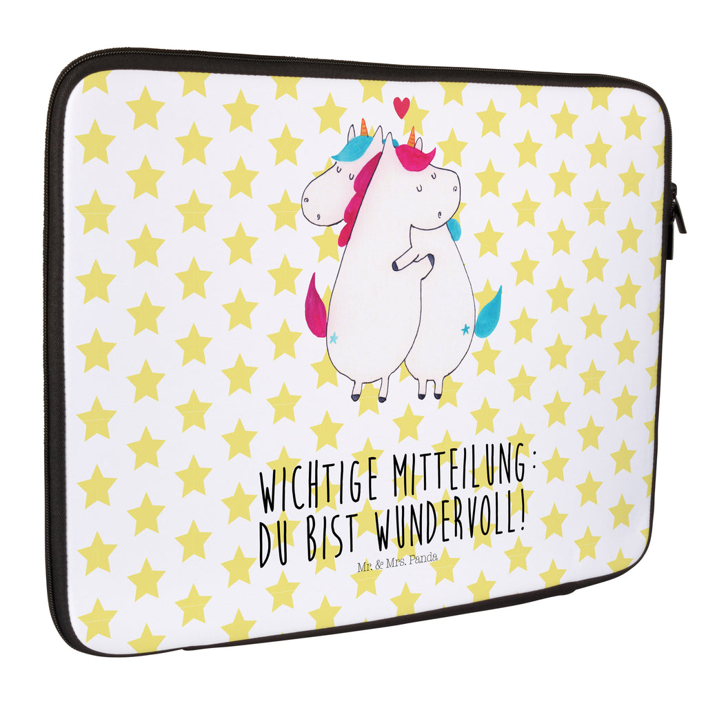 Notebook Tasche Einhorn Mitteilung Notebook Tasche, Laptop, Computertasche, Tasche, Notebook-Tasche, Notebook-Reisehülle, Notebook Schutz, Einhorn, Einhörner, Einhorn Deko, Pegasus, Unicorn, Valentinstag, Valentine, Liebe, Geschenk, Partner, Ehe, lustig, witzig, Spruch