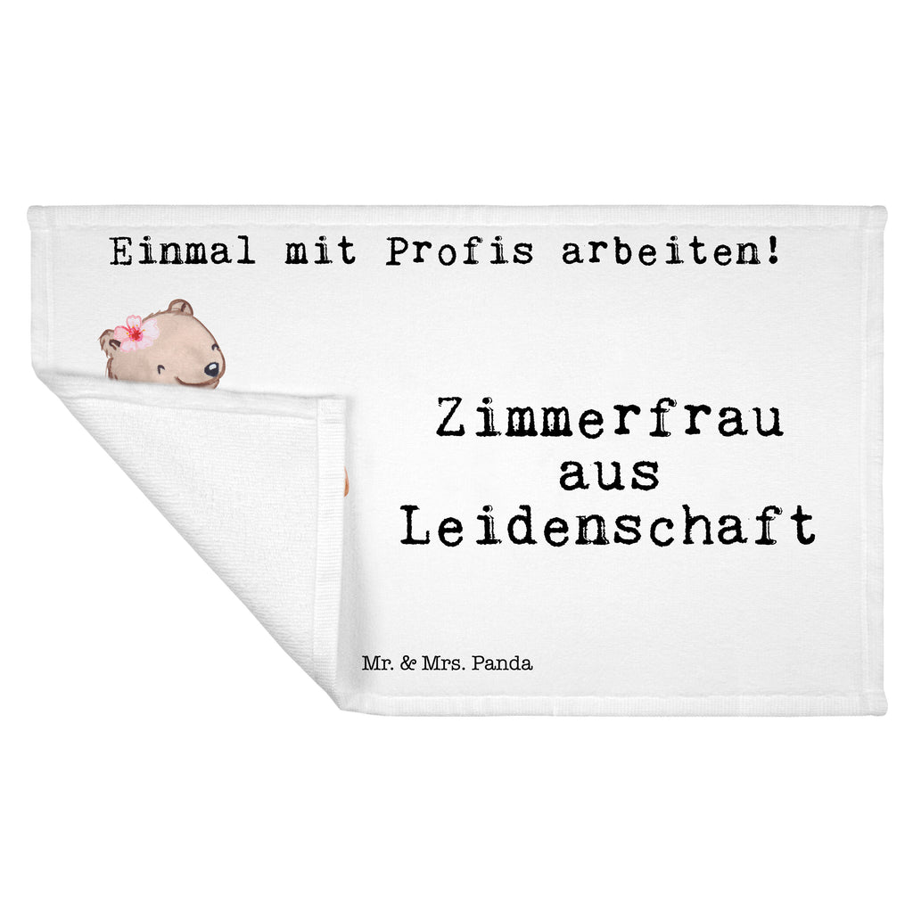 Handtuch Zimmerfrau aus Leidenschaft Gästetuch, Reisehandtuch, Sport Handtuch, Frottier, Kinder Handtuch, Beruf, Ausbildung, Jubiläum, Abschied, Rente, Kollege, Kollegin, Geschenk, Schenken, Arbeitskollege, Mitarbeiter, Firma, Danke, Dankeschön