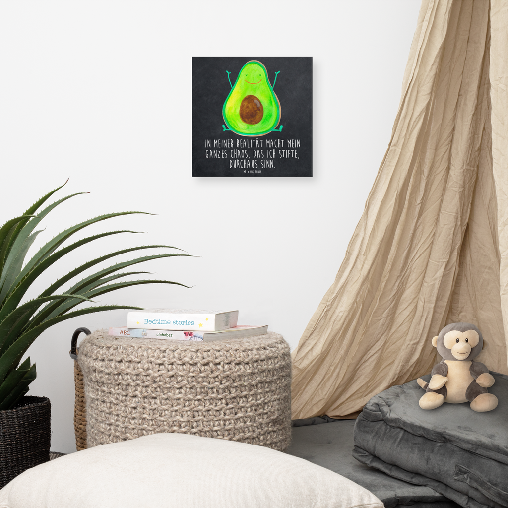 Leinwand Bild Avocado Happy Leinwand, Bild, Kunstdruck, Wanddeko, Dekoration, Avocado, Veggie, Vegan, Gesund, Chaos