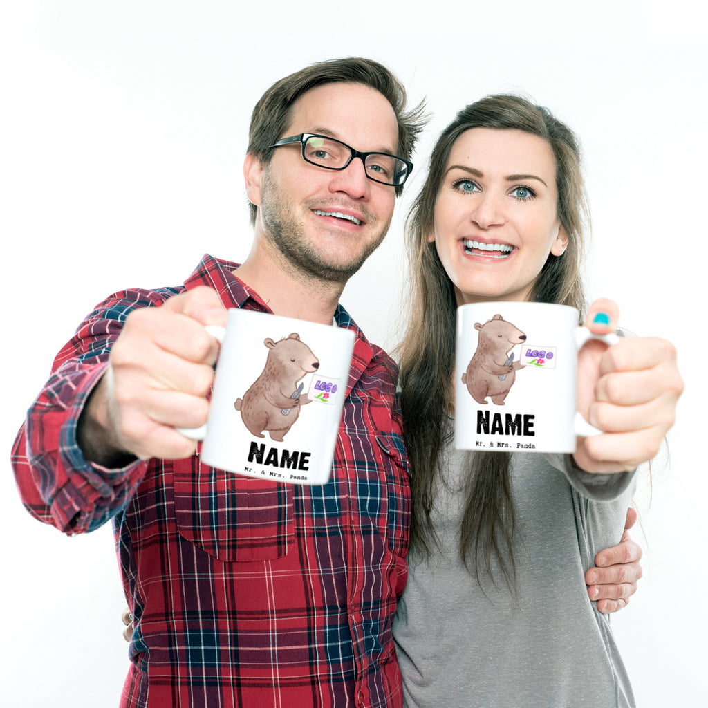 Personalisierte Tasse Werbetechniker mit Herz Personalisierte Tasse, Namenstasse, Wunschname, Personalisiert, Tasse, Namen, Drucken, Tasse mit Namen, Beruf, Ausbildung, Jubiläum, Abschied, Rente, Kollege, Kollegin, Geschenk, Schenken, Arbeitskollege, Mitarbeiter, Firma, Danke, Dankeschön