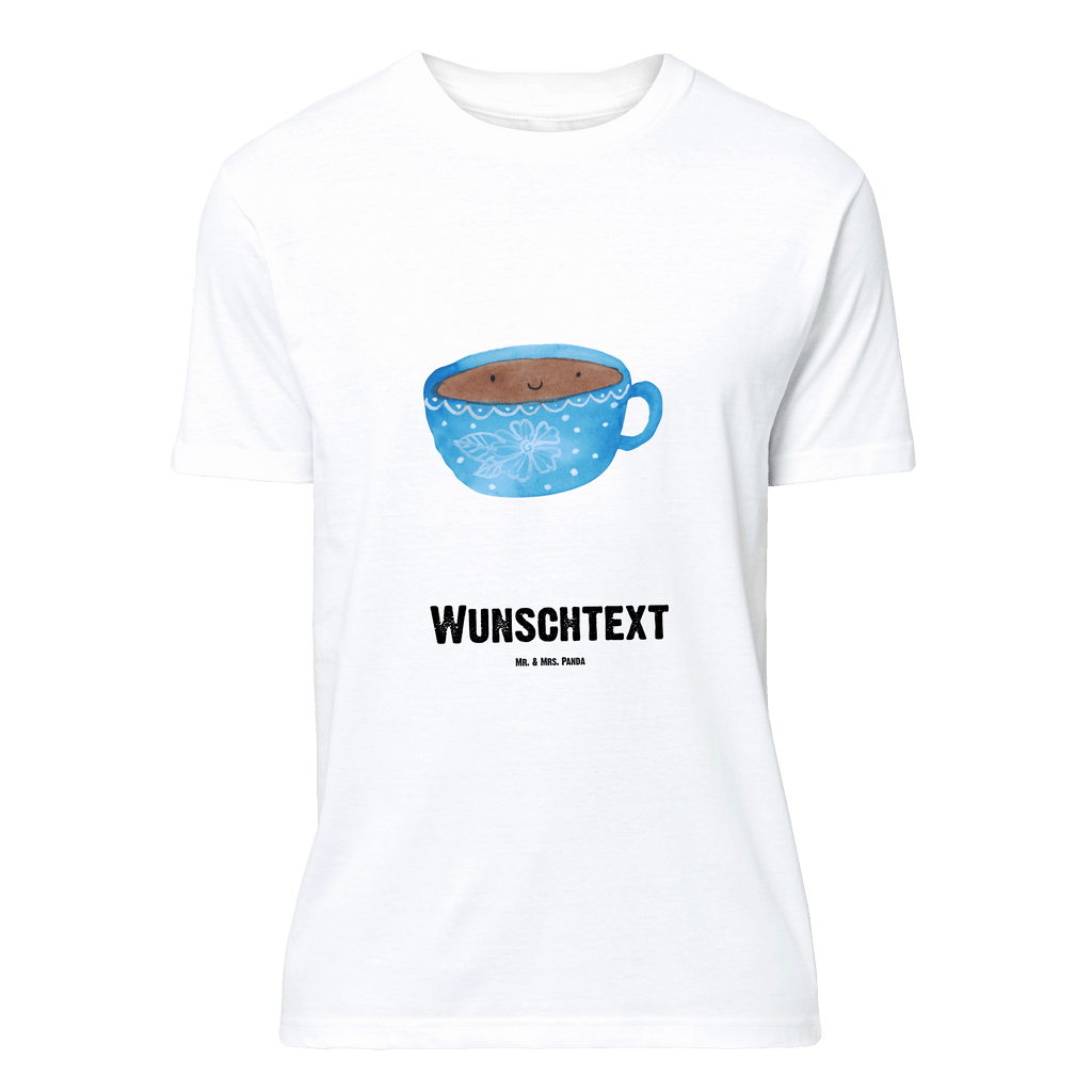 Personalisiertes T-Shirt Kaffee Tasse T-Shirt Personalisiert, T-Shirt mit Namen, T-Shirt mit Aufruck, Männer, Frauen, Wunschtext, Bedrucken, Tiermotive, Gute Laune, lustige Sprüche, Tiere, Kaffee, Tasse, Liebe, Geschmack, Genuss, Glücklich