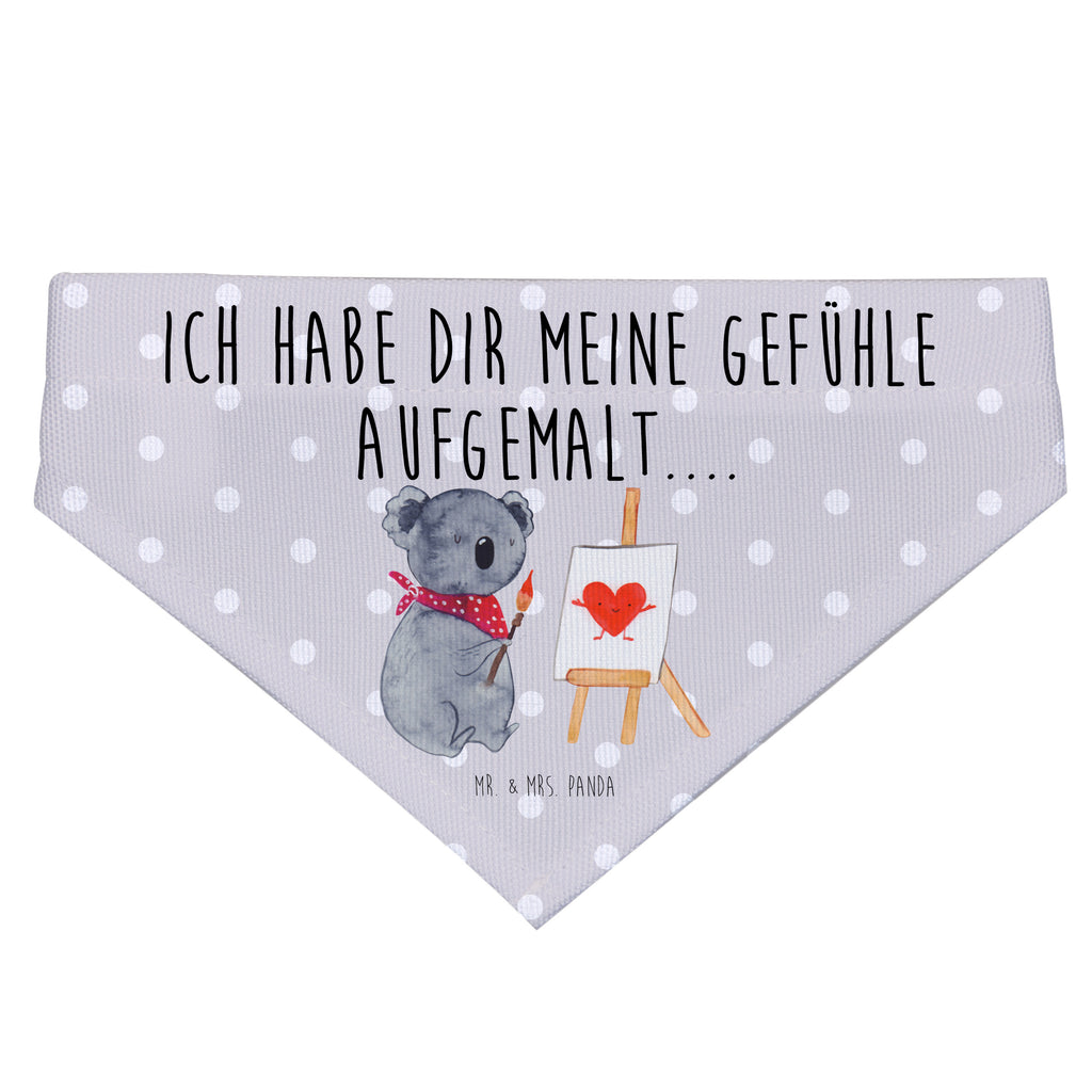 Hundehalstuch Koala Künstler Hundehalstuch, Halstuch, Hunde, Tuch, mittel, mittelgroße Hunde, Koala, Koalabär, Liebe, Liebensbeweis, Liebesgeschenk, Gefühle, Künstler, zeichnen