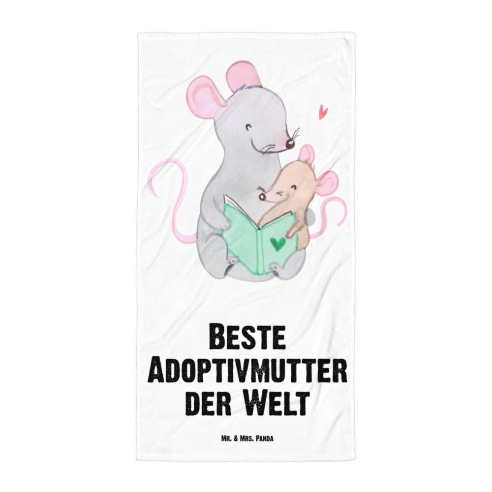 XL Badehandtuch Maus Beste Adoptivmutter der Welt Handtuch, Badetuch, Duschtuch, Strandtuch, Saunatuch, für, Dankeschön, Geschenk, Schenken, Geburtstag, Geburtstagsgeschenk, Geschenkidee, Danke, Bedanken, Mitbringsel, Freude machen, Geschenktipp, Adoptivmutter, Adoptivmama, adoptiert, Mama, Mami, Mutter, Muttertag, Mutti, Ma, Tochter, Sohn, Beste Mama, Beste, Supermama