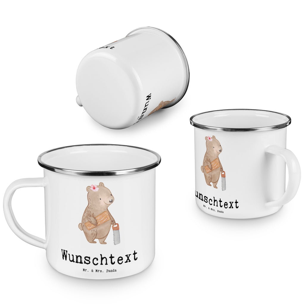 Personalisierte Emaille Tasse Schreinerin mit Herz Emaille Tasse personalisiert, Emaille Tasse mit Namen, Campingtasse personalisiert, Namenstasse, Campingtasse bedrucken, Campinggeschirr personalsisert, tasse mit namen, personalisierte tassen, personalisierte tasse, tasse selbst gestalten, tasse bedrucken, tassen bedrucken, Beruf, Ausbildung, Jubiläum, Abschied, Rente, Kollege, Kollegin, Geschenk, Schenken, Arbeitskollege, Mitarbeiter, Firma, Danke, Dankeschön