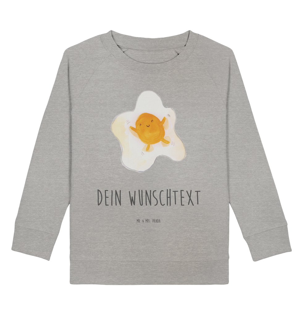 Personalisierter Kinder Pullover Spiegelei Personalisierter Kinder Pullover, Personalisiertes Kinder Sweatshirt, Jungen, Mädchen, Tiermotive, Gute Laune, lustige Sprüche, Tiere, Ei, Spiegelei, Schön, Tag, Glücklich, Liebe