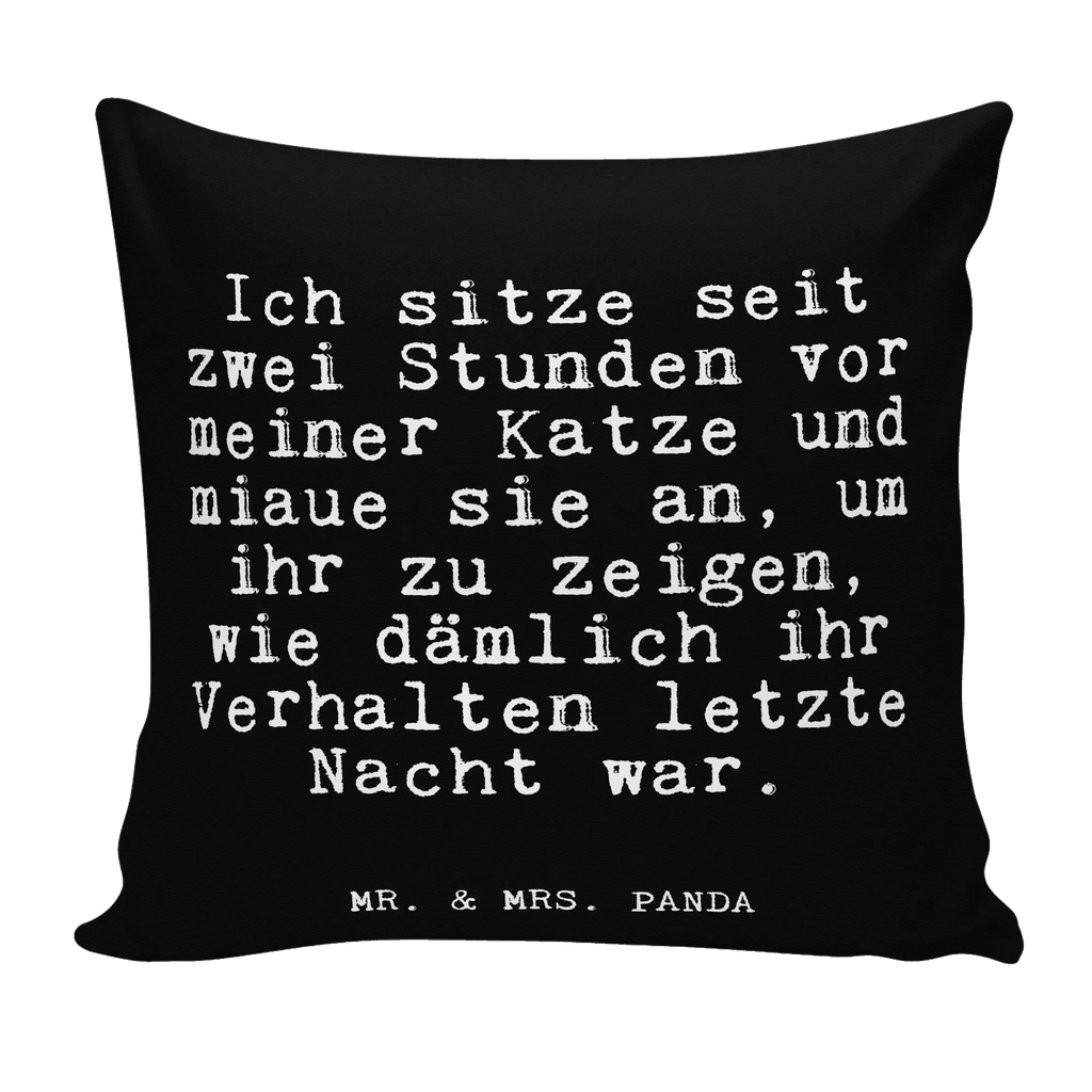 40x40 Kissen Fun Talk Ich sitze seit zwei Stunden vor meiner Katze und miaue sie an, um ihr zu zeigen, wie dämlich ihr Verhalten letzte Nacht war. Kissenhülle, Kopfkissen, Sofakissen, Dekokissen, Motivkissen, sofakissen, sitzkissen, Kissen, Kissenbezüge, Kissenbezug 40x40, Kissen 40x40, Kissenhülle 40x40, Zierkissen, Couchkissen, Dekokissen Sofa, Sofakissen 40x40, Dekokissen 40x40, Kopfkissen 40x40, Kissen 40x40 Waschbar, Spruch, Sprüche, lustige Sprüche, Weisheiten, Zitate, Spruch Geschenke, Glizer Spruch Sprüche Weisheiten Zitate Lustig Weisheit Worte