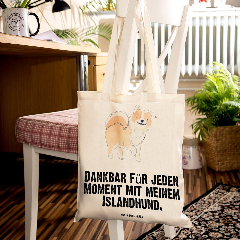 Tragetasche Islandhund Moment Beuteltasche, Beutel, Einkaufstasche, Jutebeutel, Stoffbeutel, Tasche, Shopper, Umhängetasche, Strandtasche, Schultertasche, Stofftasche, Tragetasche, Badetasche, Jutetasche, Einkaufstüte, Laptoptasche, Hund, Hunderasse, Rassehund, Hundebesitzer, Geschenk, Tierfreund, Schenken, Welpe, Islandhund, isländischer Schäferhund