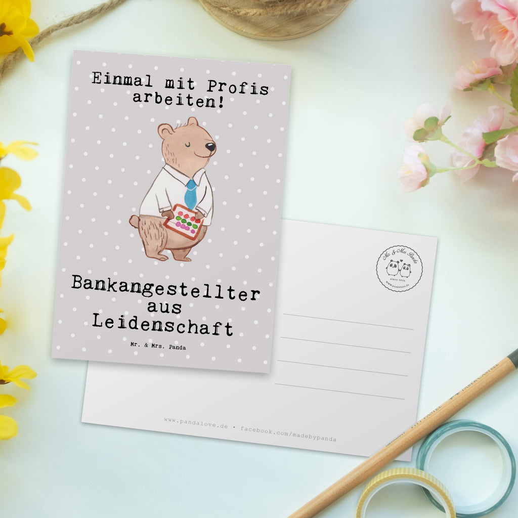 Postkarte Bankangestellter aus Leidenschaft Postkarte, Karte, Geschenkkarte, Grußkarte, Einladung, Ansichtskarte, Geburtstagskarte, Einladungskarte, Dankeskarte, Ansichtskarten, Einladung Geburtstag, Einladungskarten Geburtstag, Beruf, Ausbildung, Jubiläum, Abschied, Rente, Kollege, Kollegin, Geschenk, Schenken, Arbeitskollege, Mitarbeiter, Firma, Danke, Dankeschön, Bankangestellter, Bankfachmann, Bänker, Bankberater