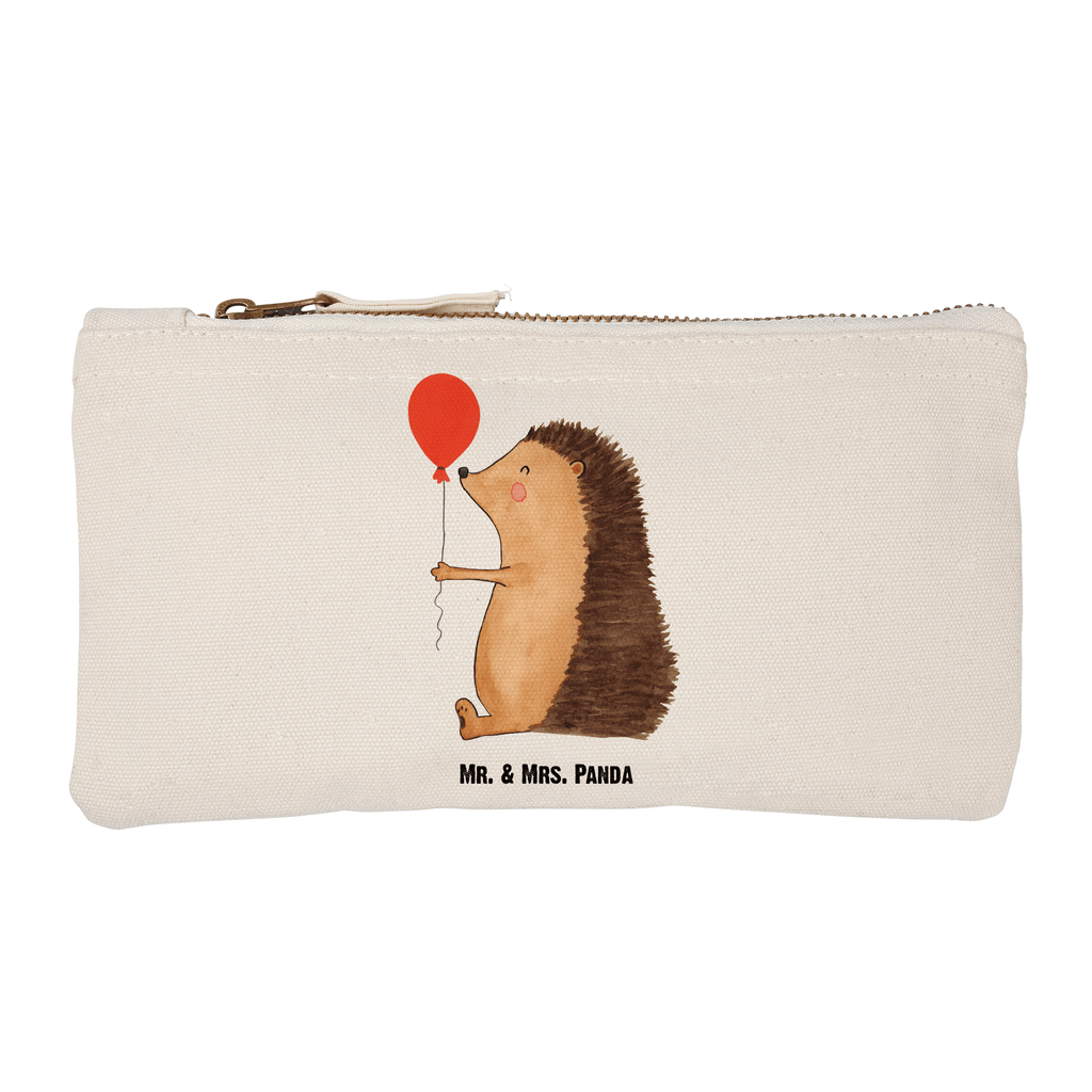 Schminktasche Igel mit Luftballon Schminktasche, Kosmetiktasche, Kosmetikbeutel, Stiftemäppchen, Etui, Federmappe, Makeup, XXL, Schminketui, Kosmetiketui, Schlamperetui, Tiermotive, Gute Laune, lustige Sprüche, Tiere, Igel, Geburtstag, Herzlichen Glückwunsch, Glückwunsch, Geburtstagskind, Ballon, Happy Birthday