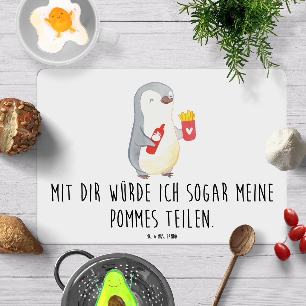 Tischset Pinguin Pommes Tischset, Tischuntersetzer, Platzset, Tischsets abwaschbar, Tischunterlage, Liebe, Partner, Freund, Freundin, Ehemann, Ehefrau, Heiraten, Verlobung, Heiratsantrag, Liebesgeschenk, Jahrestag, Hocheitstag, Valentinstag, Geschenk für Frauen, Hochzeitstag, Mitbringsel, Geschenk für Freundin, Geschenk für Partner, Liebesbeweis, für Männer, für Ehemann