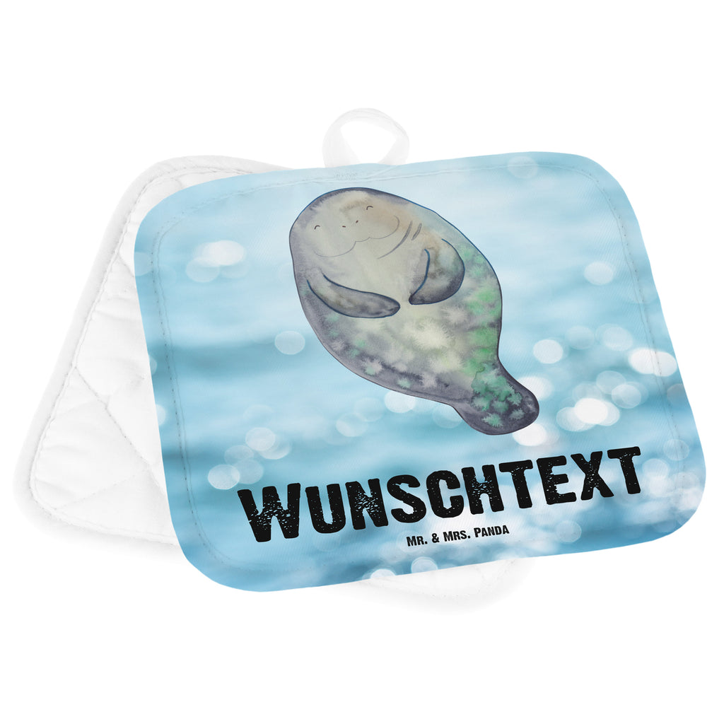 Personalisierte Topflappen Seekuh happy Topflappen personalisiert, Personalisierte Topfuntersetzer, Personalisierter Ofenhandschuh, Topflappen Set personalisiert, Topflappen mit Namen, Namensaufdruck, Meerestiere, Meer, Urlaub, Seekuh, Seekühe, Selbstliebe, Respekt, Neuanfang, Neustart, Achtsamkeit, Zufrieden, Liebeskummer, Freundin