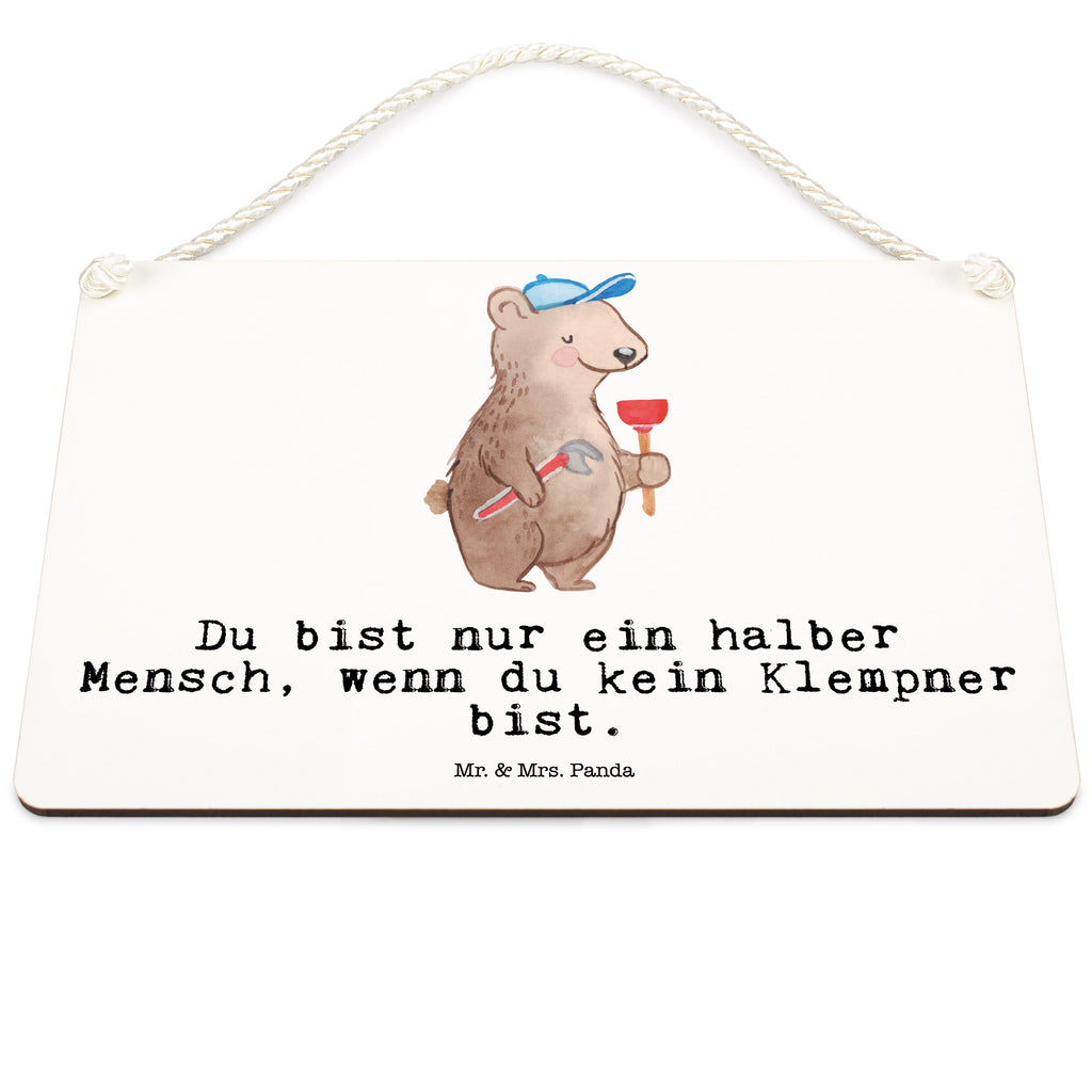 Deko Schild Klempner mit Herz Dekoschild, Deko Schild, Schild, Tür Schild, Türschild, Holzschild, Wandschild, Wanddeko, Beruf, Ausbildung, Jubiläum, Abschied, Rente, Kollege, Kollegin, Geschenk, Schenken, Arbeitskollege, Mitarbeiter, Firma, Danke, Dankeschön, Klempner, Handwerker, Installateur, Meister, Gesellenprüfung, Fachbetrieb, Bauklempner, Sanitärinstallationen