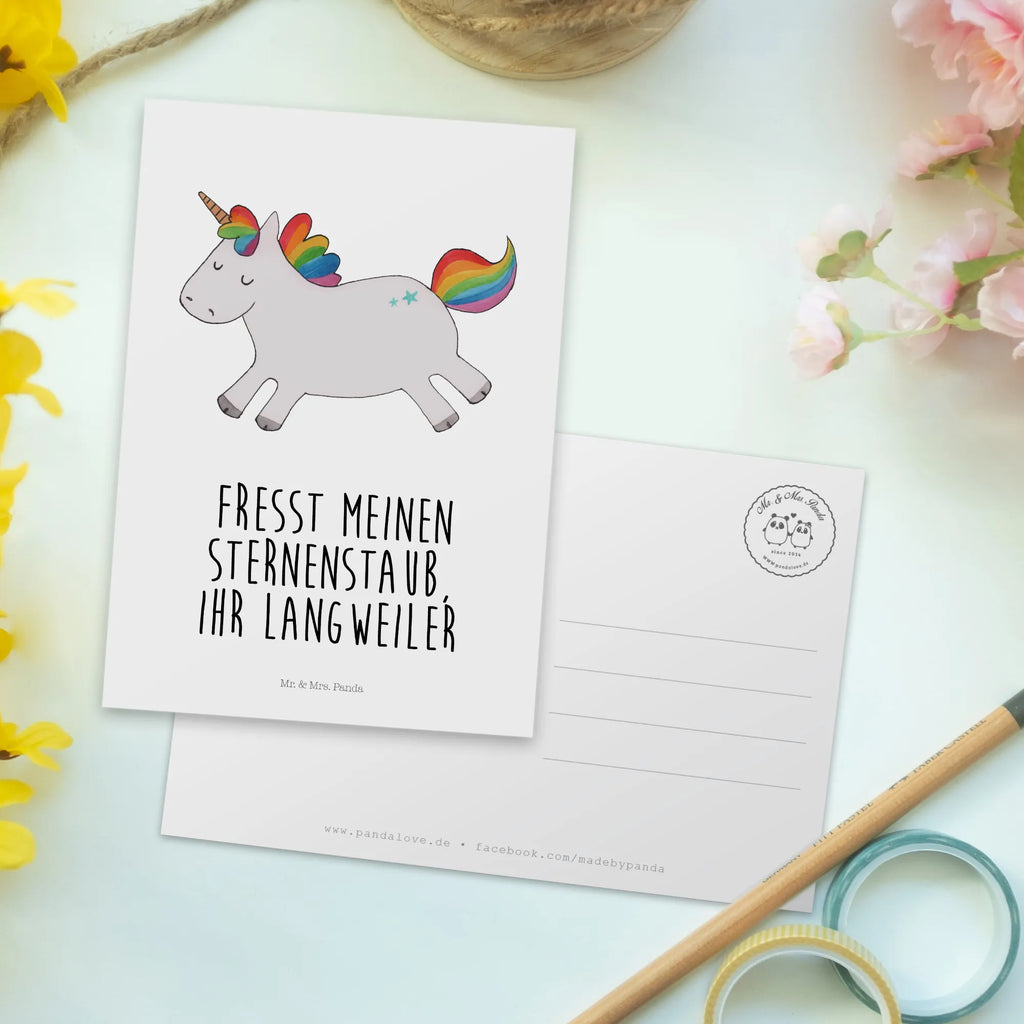 Postkarte Einhorn Happy Postkarte, Karte, Geschenkkarte, Grußkarte, Einladung, Ansichtskarte, Geburtstagskarte, Einladungskarte, Dankeskarte, Ansichtskarten, Einladung Geburtstag, Einladungskarten Geburtstag, Einhorn, Einhörner, Einhorn Deko, Pegasus, Unicorn, glücklich, fröhlich, Spaß, Freude, Lebensfreude, witzig, spannend, Lächeln, Lachen