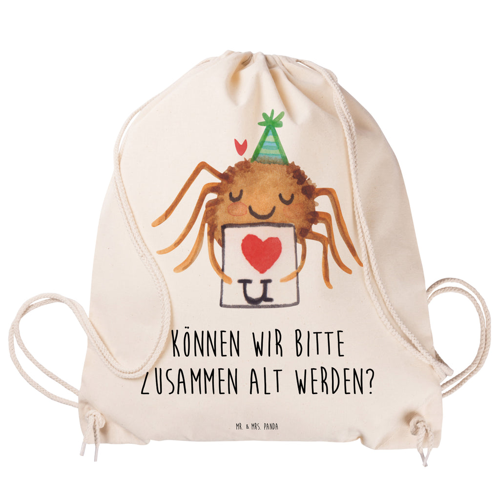 Sportbeutel Spinne Agathe Brief Sportbeutel, Turnbeutel, Beutel, Sporttasche, Tasche, Stoffbeutel, Sportbeutel Kinder, Gymsack, Beutel Rucksack, Kleine Sporttasche, Sportzubehör, Turnbeutel Baumwolle, Spinne Agathe, Spinne, Agathe, Videos, Merchandise, Liebesbeweis, Ich Liebe dich, Heiratsantrag, Verliebt, Liebespaar, Liebesgeschenk, Treuebeweis, Treuetest