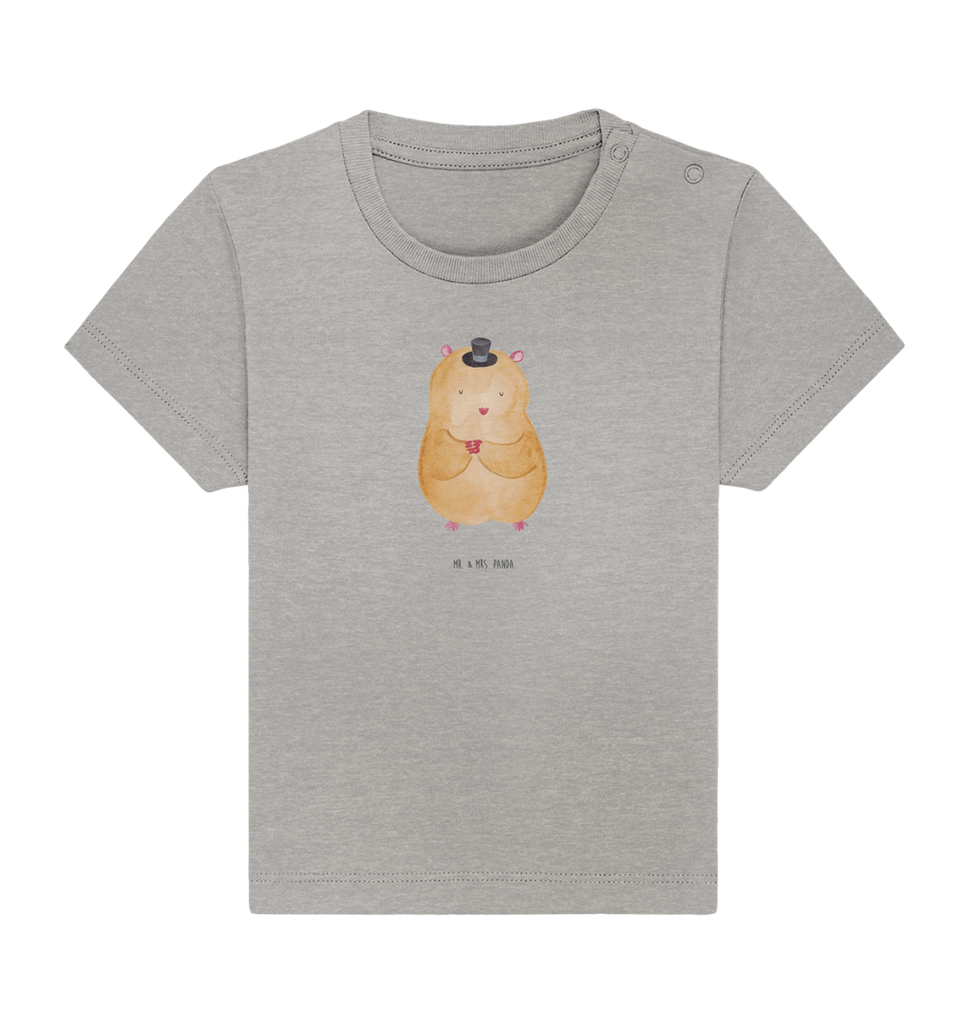 Organic Baby Shirt Hamster Hut Baby T-Shirt, Jungen Baby T-Shirt, Mädchen Baby T-Shirt, Shirt, Tiermotive, Gute Laune, lustige Sprüche, Tiere, Hamster, Hut, Magier, Zylinder, Zwerghamster, Zauberer