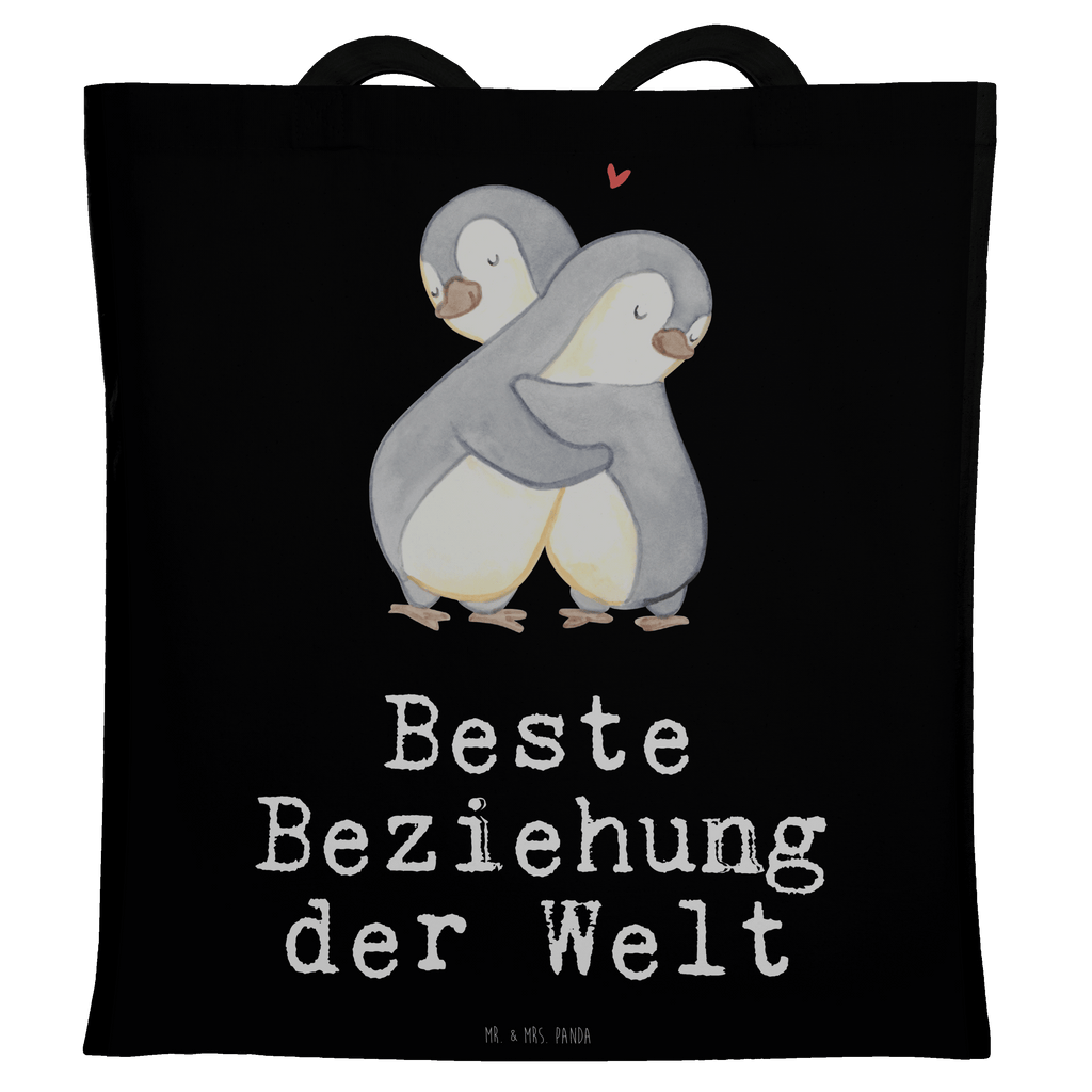 Tragetasche Pinguin Beste Beziehung der Welt Beuteltasche, Beutel, Einkaufstasche, Jutebeutel, Stoffbeutel, Tasche, Shopper, Umhängetasche, Strandtasche, Schultertasche, Stofftasche, Tragetasche, Badetasche, Jutetasche, Einkaufstüte, Laptoptasche, für, Dankeschön, Geschenk, Schenken, Geburtstag, Geburtstagsgeschenk, Geschenkidee, Danke, Bedanken, Mitbringsel, Freude machen, Geschenktipp, Beziehung, Zusammen sein, Miteinander gehen, Liebe, Verlieb, Liebesgeschenk