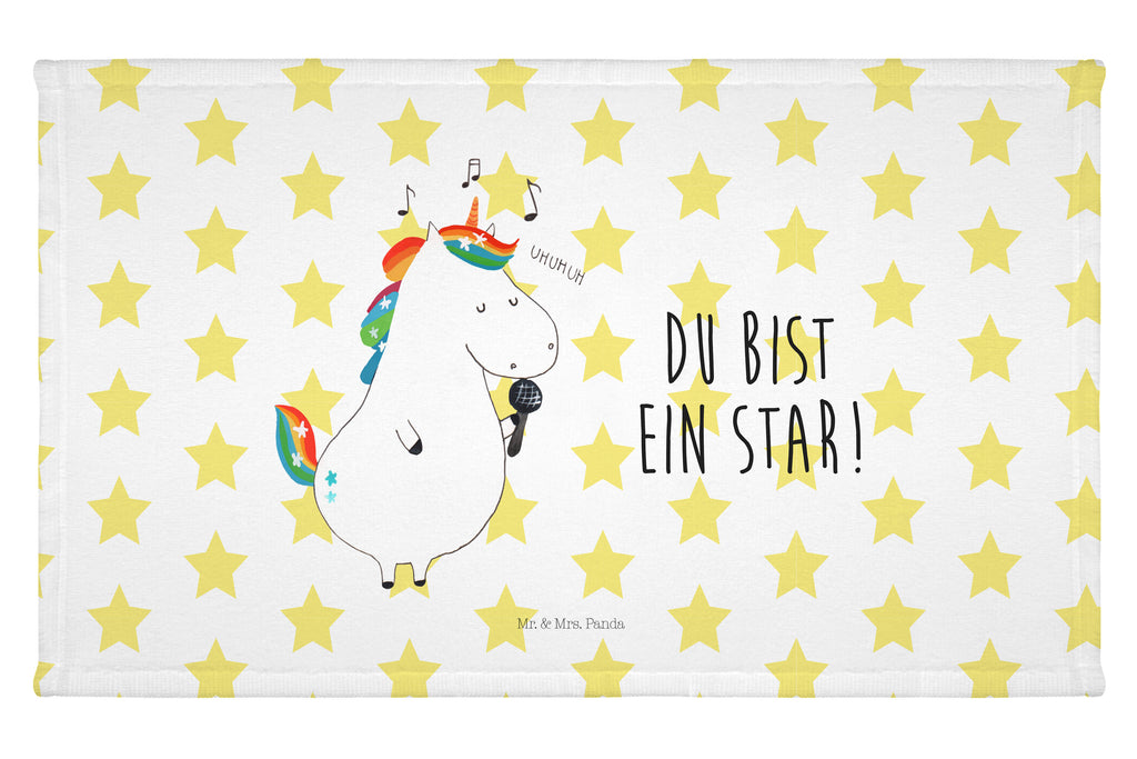 Handtuch Einhorn Sänger Gästetuch, Reisehandtuch, Sport Handtuch, Frottier, Kinder Handtuch, Einhorn, Einhörner, Einhorn Deko, Pegasus, Unicorn, Glitzer, Konfetti, Party, Geburtstag, Feier, Fest, Disco, Sängerin, Sänger, Freundin