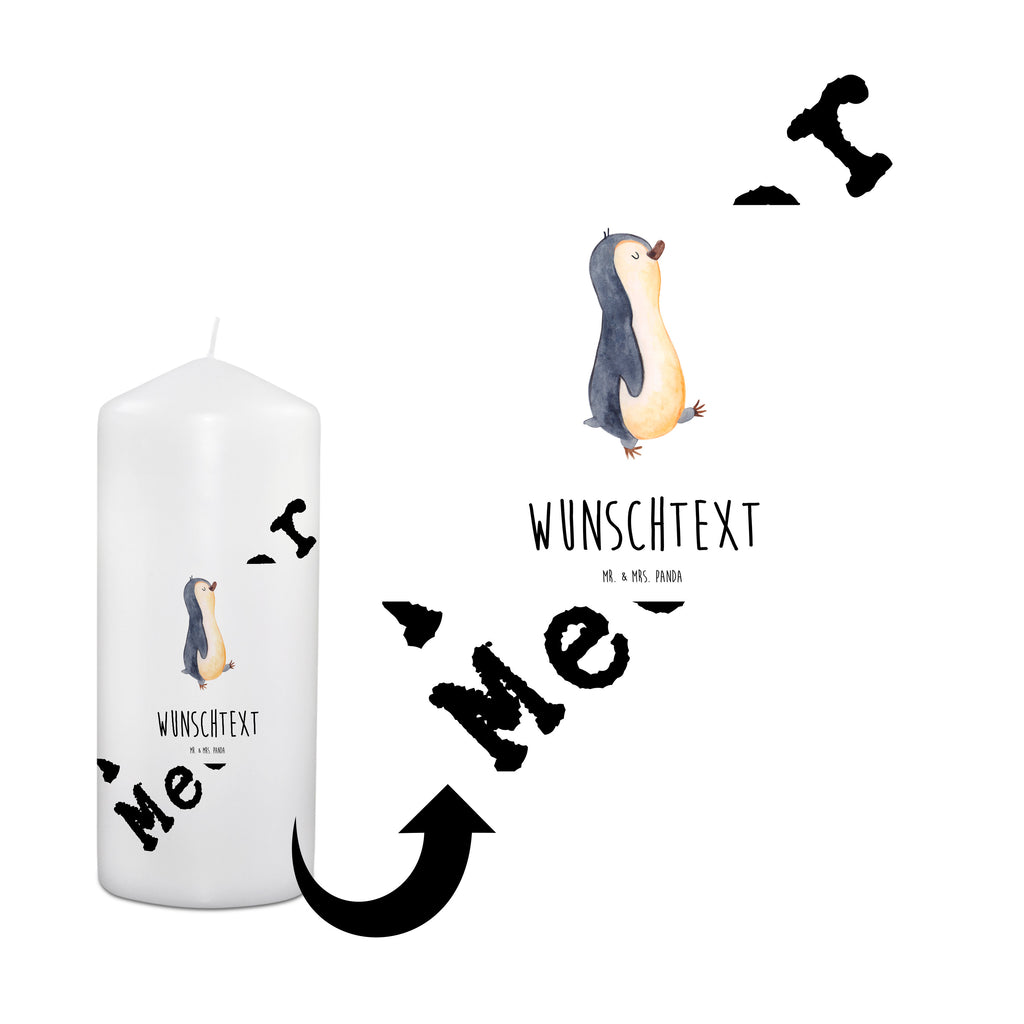 Personalisierte Kerze Pinguin marschierend Kerze, Taufkerze, Kommunionskerze, Geburtstagskerze, Geschenk Kerze, Taufgeschenk Kerze, Kerze mit Druck, Besondere Kerze, Geschenkidee Kerze, Kerze für Kommunion, kerze personalisiert, personalisierte kerze, personalisierte kerzen, Pinguin, Pinguine, Frühaufsteher, Langschläfer, Bruder, Schwester, Familie