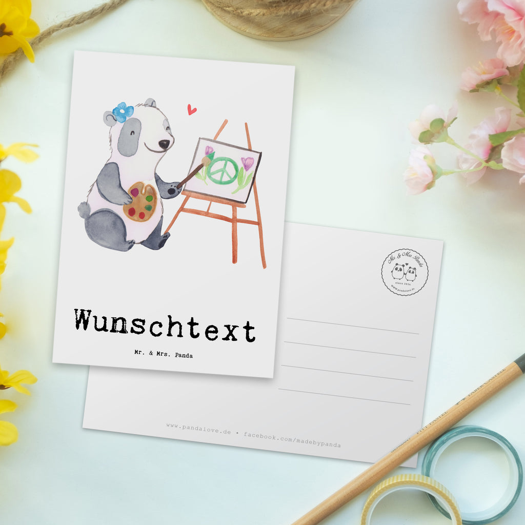 Personalisierte Postkarte Kunstlehrerin mit Herz Postkarte mit Namen, Postkarte bedrucken, Postkarte mit Wunschtext, Postkarte personalisierbar, Geschenkkarte mit Namen, Grußkarte mit Namen, Karte mit Namen, Einladung mit Namen, Ansichtskarte mit Namen, Geschenkkarte mit Wunschtext, Grußkarte mit Wunschtext, Karte mit Wunschtext, Einladung mit Wunschtext, Ansichtskarte mit Wunschtext, Beruf, Ausbildung, Jubiläum, Abschied, Rente, Kollege, Kollegin, Geschenk, Schenken, Arbeitskollege, Mitarbeiter, Firma, Danke, Dankeschön, Kunstlehrerin, Kunstunterricht, Kunstschule