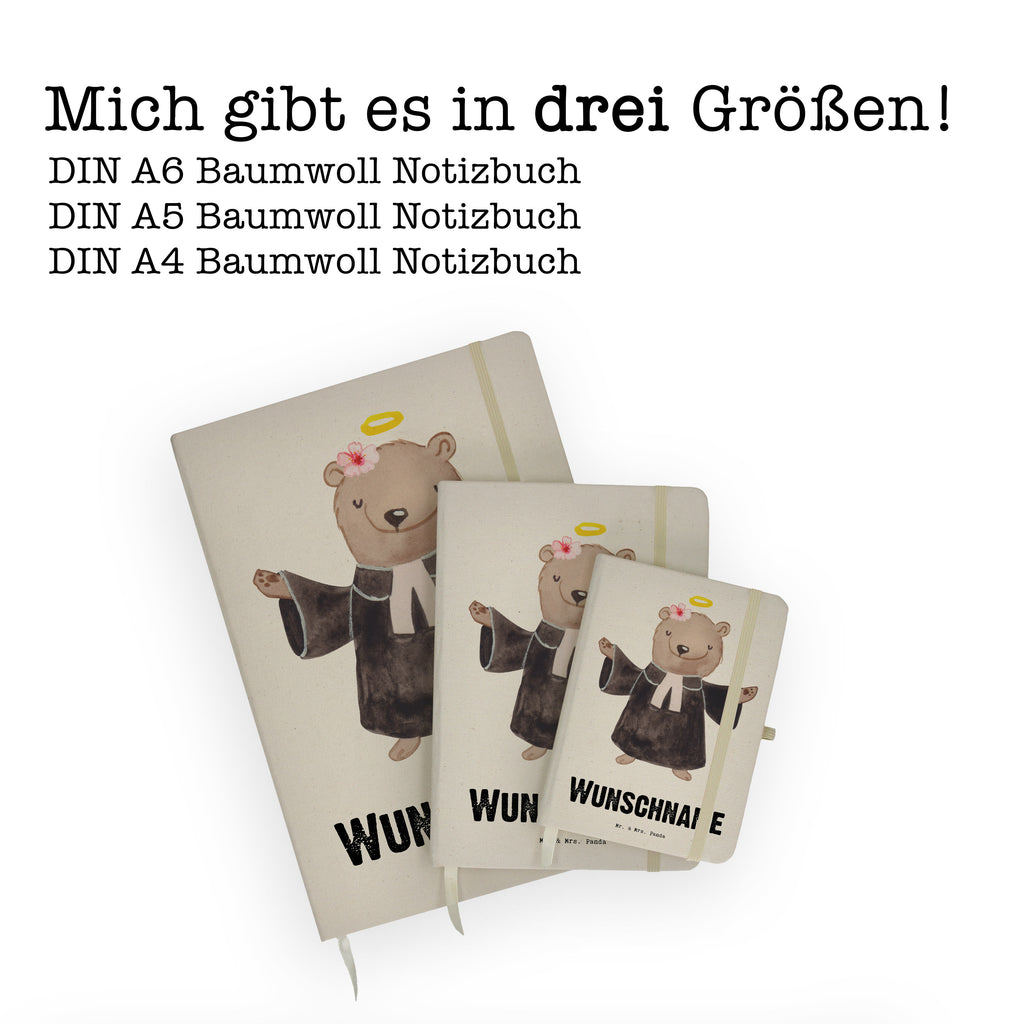 DIN A4 Personalisiertes Notizbuch Pastorin mit Herz Personalisiertes Notizbuch, Notizbuch mit Namen, Notizbuch bedrucken, Personalisierung, Namensbuch, Namen, Beruf, Ausbildung, Jubiläum, Abschied, Rente, Kollege, Kollegin, Geschenk, Schenken, Arbeitskollege, Mitarbeiter, Firma, Danke, Dankeschön, Pastorin, Dienerin Gottes<br />Geistliche, Pfarrerin, Predigerin<br />Priesterin, Theologin, Kirche