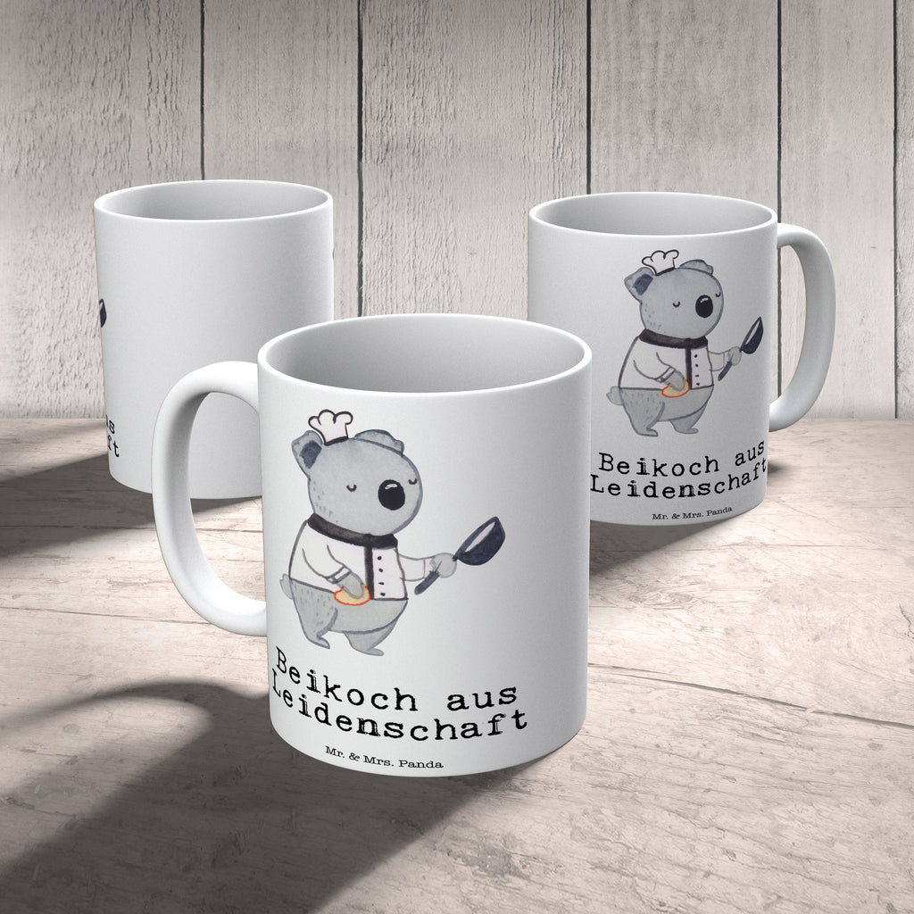 Tasse Beikoch aus Leidenschaft Tasse, Kaffeetasse, Teetasse, Becher, Kaffeebecher, Teebecher, Keramiktasse, Porzellantasse, Büro Tasse, Geschenk Tasse, Tasse Sprüche, Tasse Motive, Kaffeetassen, Tasse bedrucken, Designer Tasse, Cappuccino Tassen, Schöne Teetassen, Beruf, Ausbildung, Jubiläum, Abschied, Rente, Kollege, Kollegin, Geschenk, Schenken, Arbeitskollege, Mitarbeiter, Firma, Danke, Dankeschön, Beikoch, Spülhilfe, Hilfskoch, Jungkoch, Küchenhilfe, Gastronomie, Restaurant, Koch