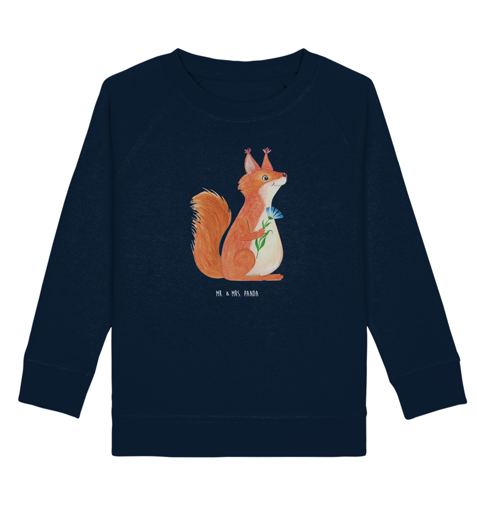 Organic Kinder Pullover Eichhörnchen Blume Kinder Pullover, Kinder Sweatshirt, Jungen, Mädchen, Tiermotive, Gute Laune, lustige Sprüche, Tiere, Eichhörnchen, Eichhorn, Spruch positiv, Lachen, Spaß, Motivation Sprüche, Motivation Bilder, glücklich Spruch, Spruch Deko