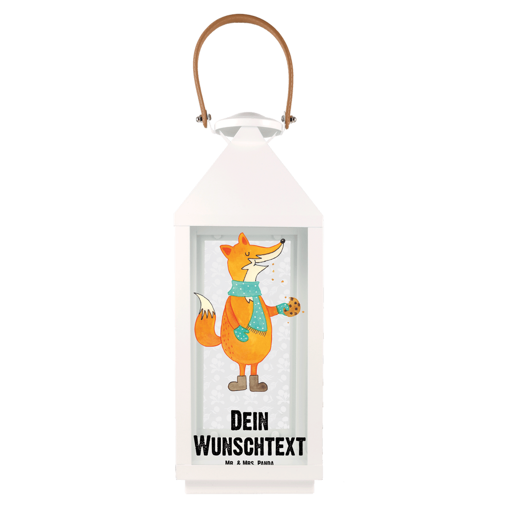 Personalisierte Deko Laterne Fuchs Keks Gartenlampe, Gartenleuchte, Gartendekoration, Gartenlicht, Laterne  kleine Laternen, XXL Laternen, Laterne groß, Fuchs, Füchse, Backen Spruch, Kekse, Winter, Weihnachtszeit, Plätzchen, Liebe, Küche Deko