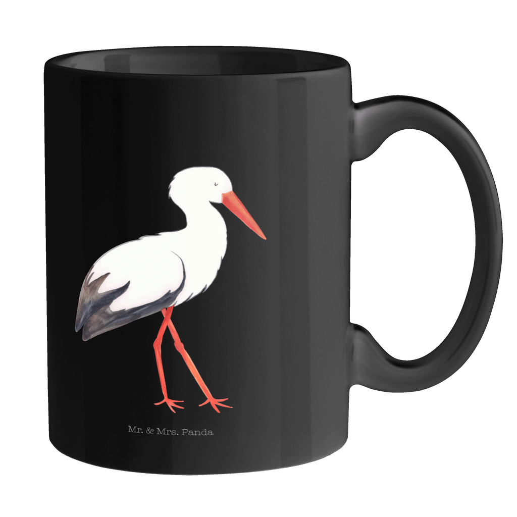 Tasse Storch Tasse, Kaffeetasse, Teetasse, Becher, Kaffeebecher, Teebecher, Keramiktasse, Porzellantasse, Büro Tasse, Geschenk Tasse, Tasse Sprüche, Tasse Motive, Tiermotive, Gute Laune, lustige Sprüche, Tiere, Storch, Störche, Schwangerschaft, Geburt, Mutter, Mütter, Mutter werden, Schwanger, Babybauch, Baby