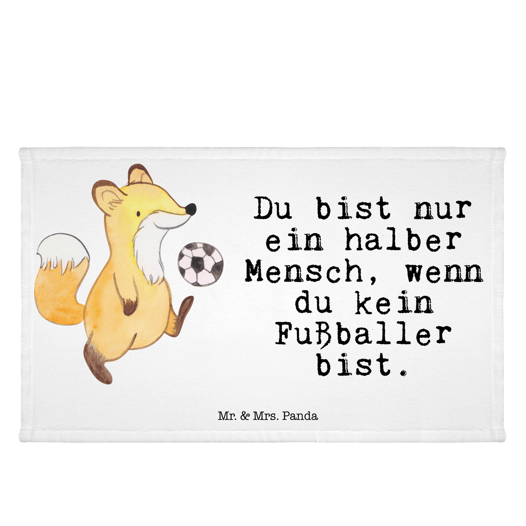 Handtuch Fußballer mit Herz Gästetuch, Reisehandtuch, Sport Handtuch, Frottier, Kinder Handtuch, Beruf, Ausbildung, Jubiläum, Abschied, Rente, Kollege, Kollegin, Geschenk, Schenken, Arbeitskollege, Mitarbeiter, Firma, Danke, Dankeschön, Fußballer, Fußballspieler, Profi Fußballer, Fußballspiel, Glücksbringer