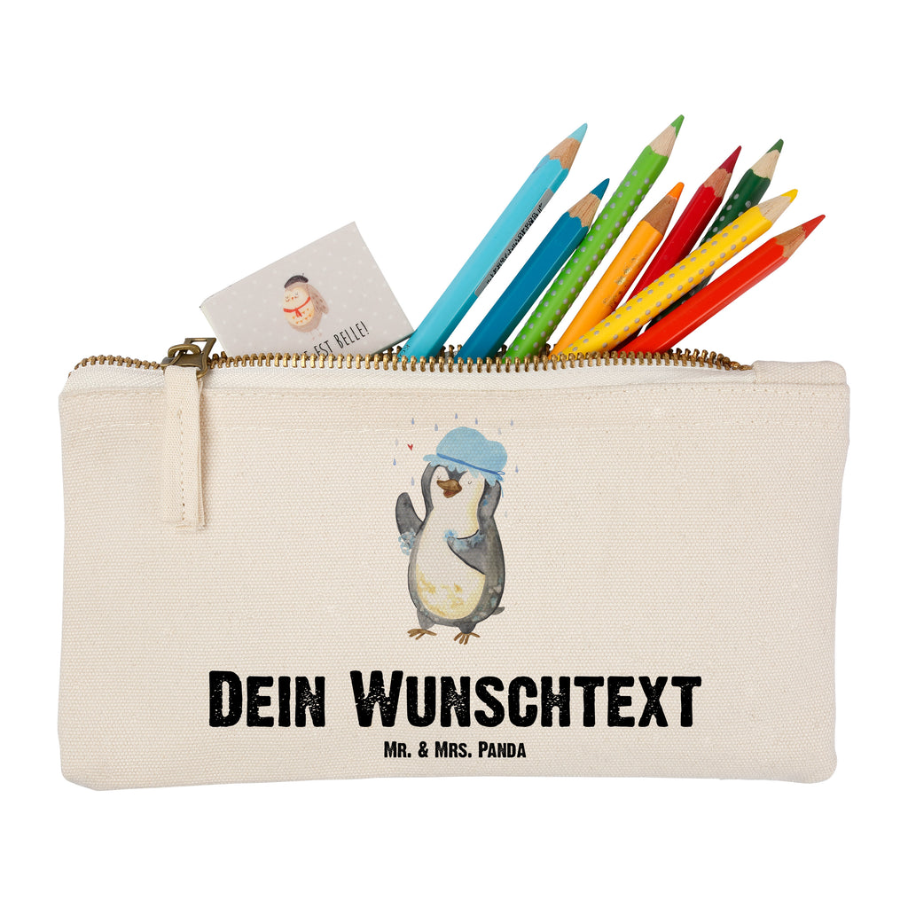 Personalisierte Schminktasche Pinguin duscht Personalisierte Schminktasche, Personalisierte Kosmetiktasche, Personalisierter Kosmetikbeutel, Personalisiertes Stiftemäppchen, Personalisiertes Etui, Personalisierte Federmappe, Personalisierte Makeup Bag, Personalisiertes Schminketui, Personalisiertes Kosmetiketui, Personalisiertes Schlamperetui, Schminktasche mit Namen, Kosmetiktasche mit Namen, Kosmetikbeutel mit Namen, Stiftemäppchen mit Namen, Etui mit Namen, Federmappe mit Namen, Makeup Bg mit Namen, Schminketui mit Namen, Kosmetiketui mit Namen, Schlamperetui mit Namen, Schminktasche personalisieren, Schminktasche bedrucken, Schminktasche selbst gestalten, Pinguin, Pinguine, Dusche, duschen, Lebensmotto, Motivation, Neustart, Neuanfang, glücklich sein