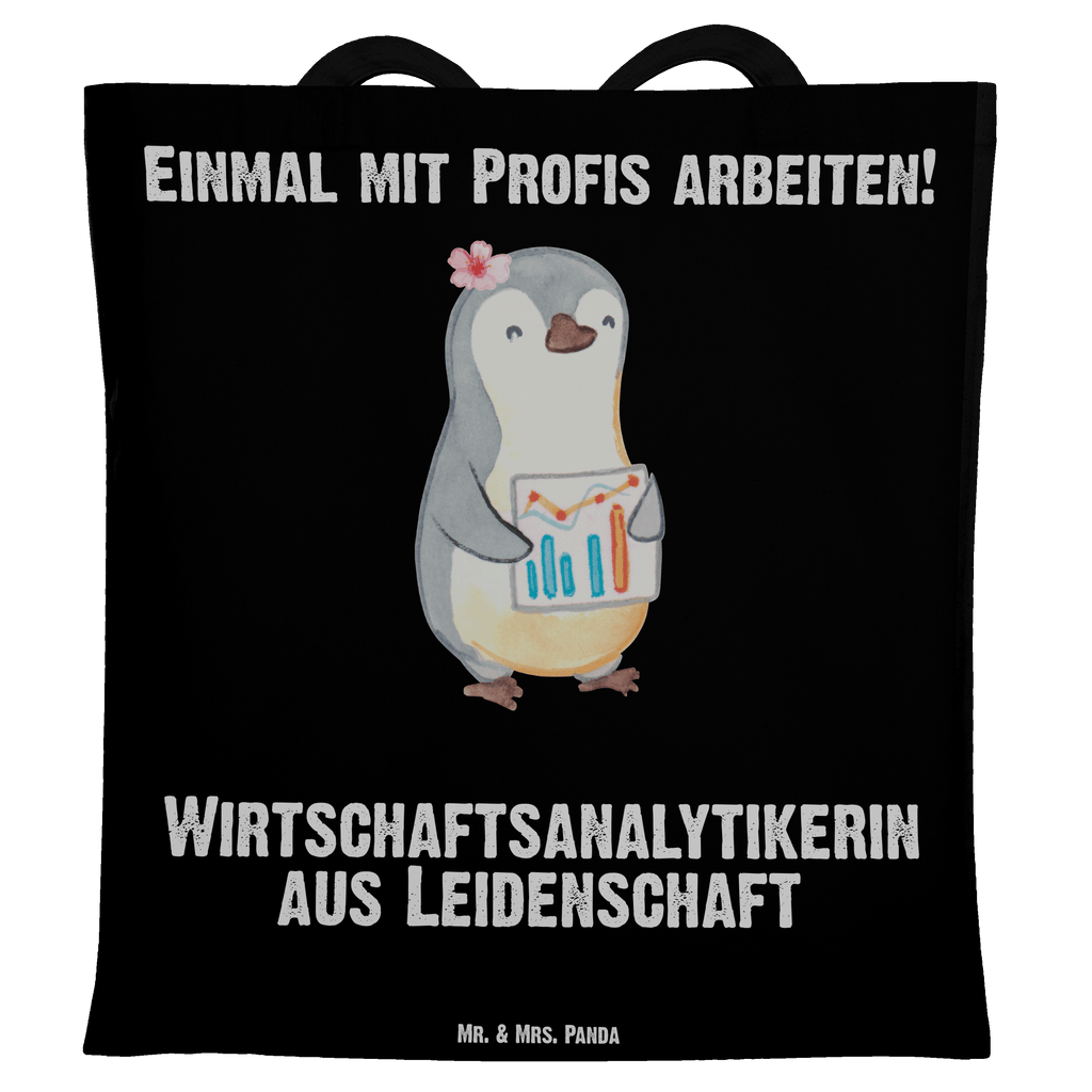 Tragetasche Wirtschaftsanalytikerin aus Leidenschaft Beuteltasche, Beutel, Einkaufstasche, Jutebeutel, Stoffbeutel, Tasche, Shopper, Umhängetasche, Strandtasche, Schultertasche, Stofftasche, Tragetasche, Badetasche, Jutetasche, Einkaufstüte, Laptoptasche, Beruf, Ausbildung, Jubiläum, Abschied, Rente, Kollege, Kollegin, Geschenk, Schenken, Arbeitskollege, Mitarbeiter, Firma, Danke, Dankeschön