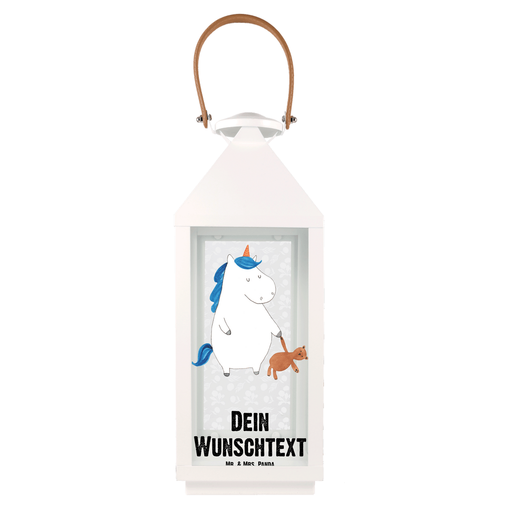 Personalisierte Deko Laterne Einhorn Teddy Gartenlampe, Gartenleuchte, Gartendekoration, Gartenlicht, Laterne kleine Laternen, XXL Laternen, Laterne groß, Einhorn, Einhörner, Einhorn Deko, Pegasus, Unicorn, schlafen, gute Nacht, Single, Bett, Träumen, Freundin, Singleleben