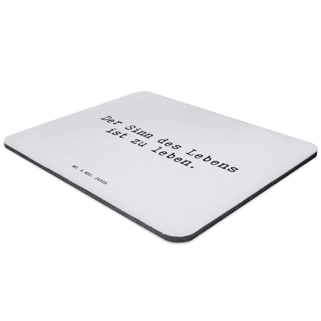 Mauspad Sprüche und Zitate Der Sinn des Lebens ist zu leben. Mousepad, Computer zubehör, Büroausstattung, PC Zubehör, Arbeitszimmer, Mauspad, Einzigartiges Mauspad, Designer Mauspad, Mausunterlage, Mauspad Büro, Spruch, Sprüche, lustige Sprüche, Weisheiten, Zitate, Spruch Geschenke, Spruch Sprüche Weisheiten Zitate Lustig Weisheit Worte