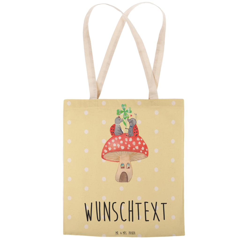 Personalisierte Einkaufstasche Marienkäfer Paar Fliegenpilz Personalisierte Tragetasche, Personalisierte Tasche, Personalisierter Beutel, Personalisierte Stofftasche, Personalisierte Baumwolltasche, Personalisierte Umhängetasche, Personalisierter Shopper, Personalisierte Einkaufstasche, Personalisierte Beuteltasche, Tragetasche mit Namen, Tasche mit Namen, Beutel mit Namen, Stofftasche mit Namen, Baumwolltasche mit Namen, Umhängetasche mit Namen, Shopper mit Namen, Einkaufstasche mit Namen, Beuteltasche, Wunschtext, Wunschnamen, Personalisierbar, Personalisierung, Tiermotive, Gute Laune, lustige Sprüche, Tiere, Haus, Wohnung, zuhause, Fliegenpilz, Marienkäfer, Fleigenpilzhaus