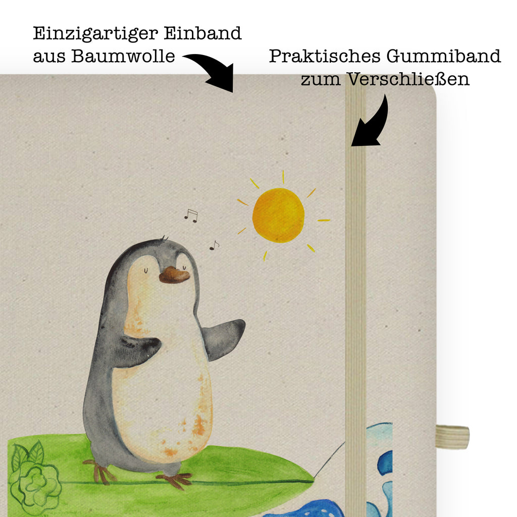 DIN A4 Personalisiertes Notizbuch Pinguin Surfer Personalisiertes Notizbuch, Notizbuch mit Namen, Notizbuch bedrucken, Personalisierung, Namensbuch, Namen, Pinguin, Pinguine, surfen, Surfer, Hawaii, Urlaub, Wellen, Wellen reiten, Portugal