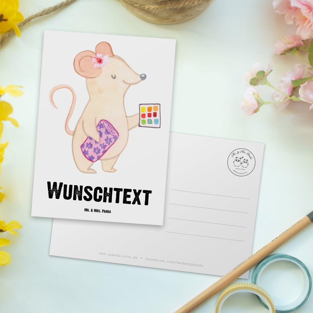 Personalisierte Postkarte Raumausstatterin mit Herz Postkarte mit Namen, Postkarte bedrucken, Postkarte mit Wunschtext, Postkarte personalisierbar, Geschenkkarte mit Namen, Grußkarte mit Namen, Karte mit Namen, Einladung mit Namen, Ansichtskarte mit Namen, Geschenkkarte mit Wunschtext, Grußkarte mit Wunschtext, Karte mit Wunschtext, Einladung mit Wunschtext, Ansichtskarte mit Wunschtext, Beruf, Ausbildung, Jubiläum, Abschied, Rente, Kollege, Kollegin, Geschenk, Schenken, Arbeitskollege, Mitarbeiter, Firma, Danke, Dankeschön