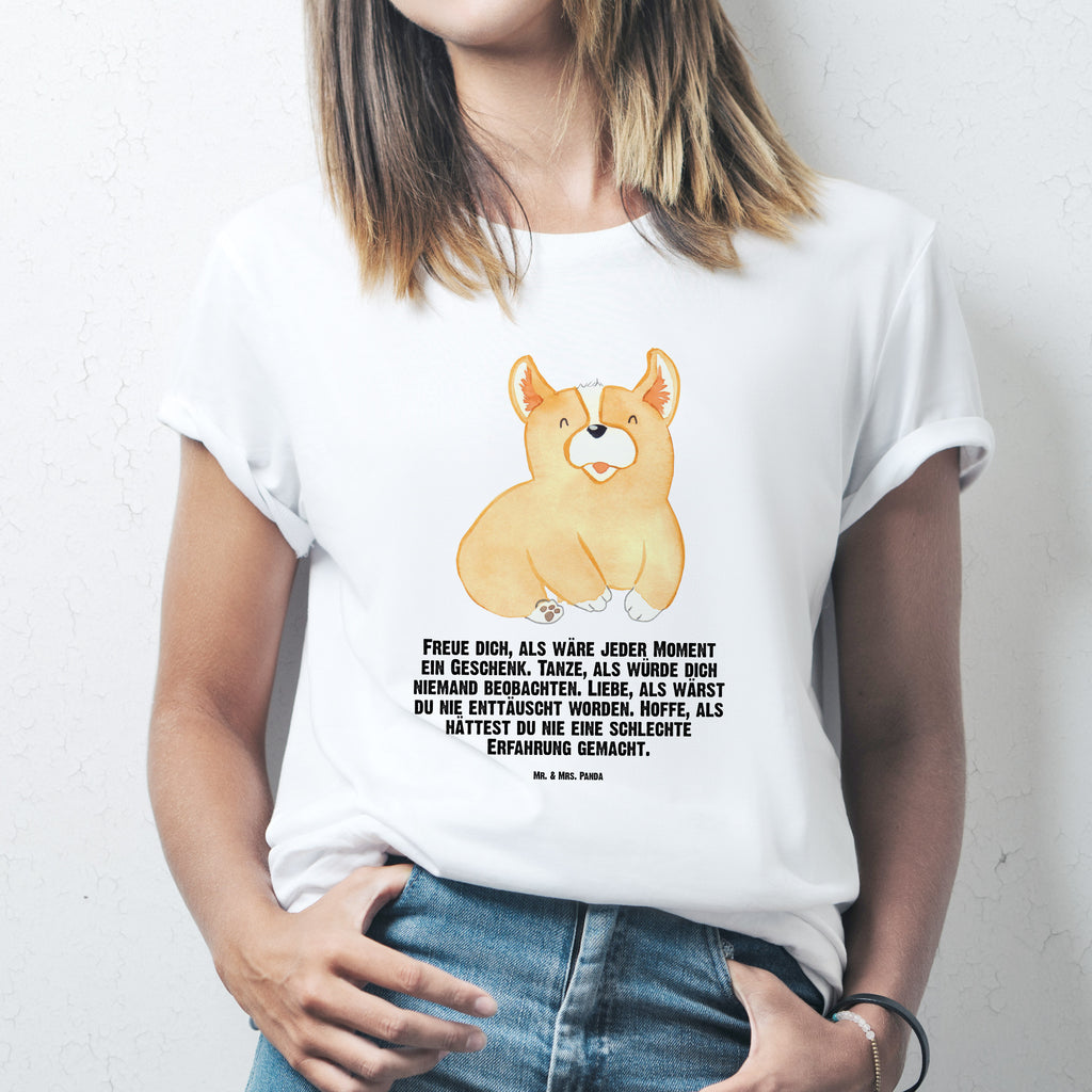 T-Shirt Standard Corgie T-Shirt, Shirt, Tshirt, Lustiges T-Shirt, T-Shirt mit Spruch, Party, Junggesellenabschied, Jubiläum, Geburstag, Herrn, Damen, Männer, Frauen, Schlafshirt, Nachthemd, Sprüche, Hund, Hundemotiv, Haustier, Hunderasse, Tierliebhaber, Hundebesitzer, Corgie, Welsh Corgie Pembroke, britisch, Motivation, Spruch, Hundespruch, Lebensfreude