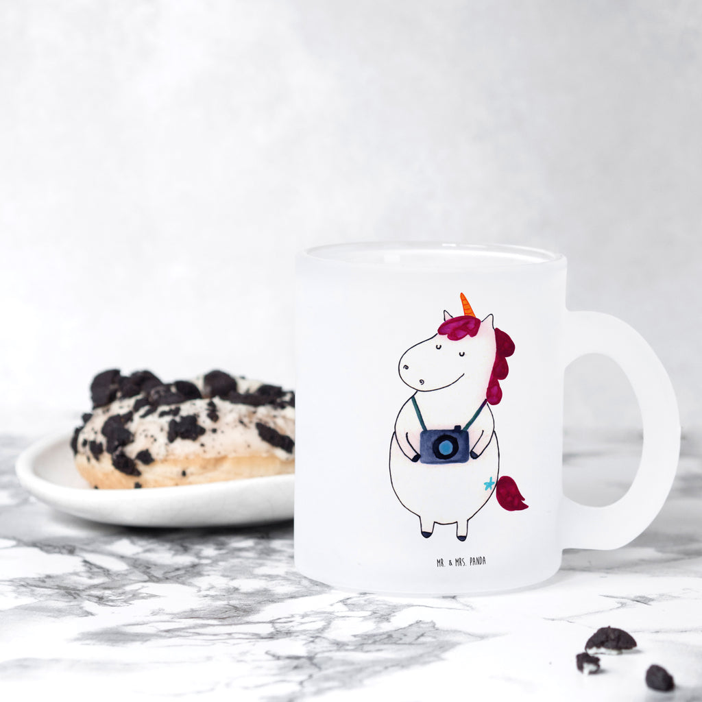 Teetasse Einhorn Fotograf Teetasse, Teeglas, Teebecher, Tasse mit Henkel, Tasse, Glas Teetasse, Teetasse aus Glas, Einhorn, Einhörner, Einhorn Deko, Pegasus, Unicorn, Fotograf, Fotografie, Kamera, Reisen, Weltreise, Weltenbummler, Urlaub, Tourist, Kurztrip, Reise, Städtereise