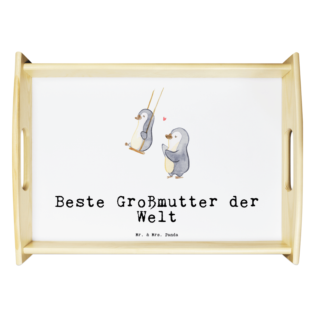 Serviertablett Pinguin Beste Großmutter der Welt Serviertablett, Tablett, Holztablett, Küchentablett, Dekotablett, Frühstückstablett, für, Dankeschön, Geschenk, Schenken, Geburtstag, Geburtstagsgeschenk, Geschenkidee, Danke, Bedanken, Mitbringsel, Freude machen, Geschenktipp, Großmutter, Omi, Oma, Oma geworden, Grosseltern