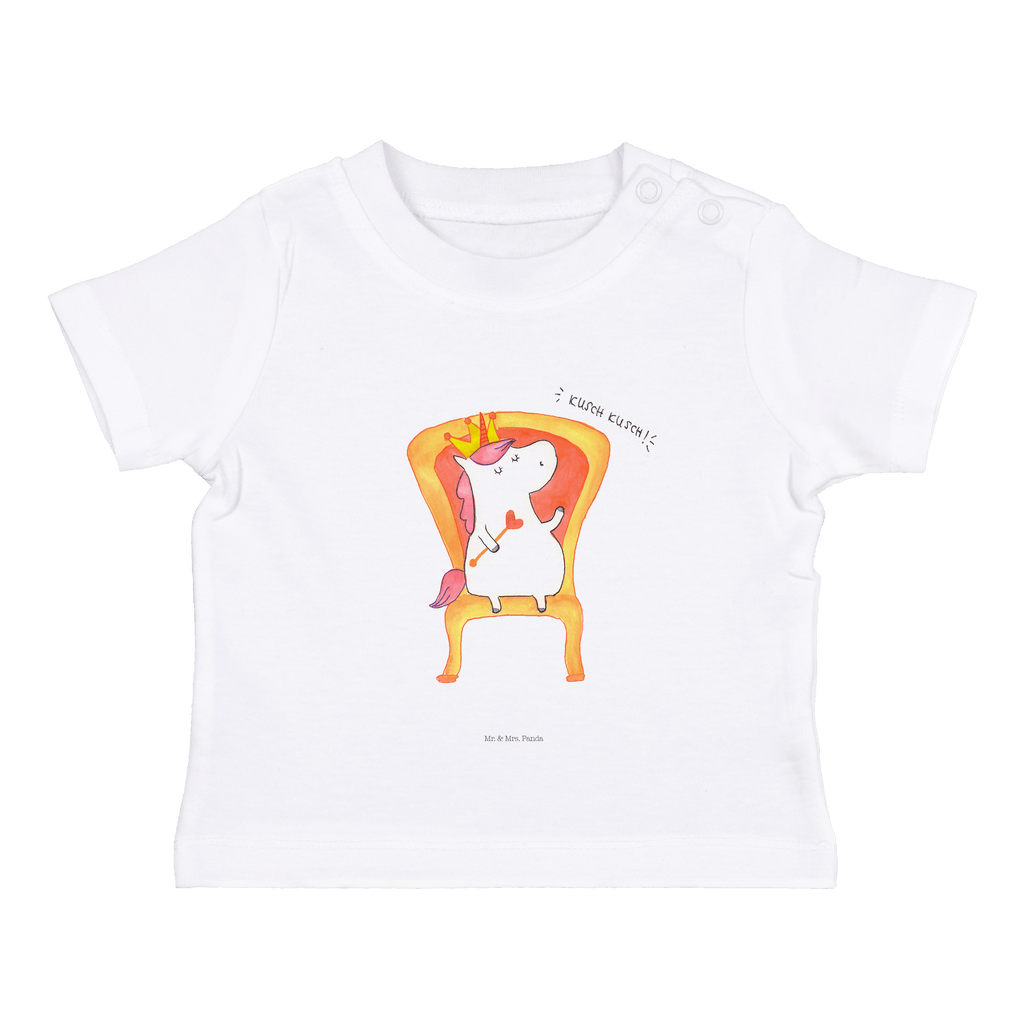 Organic Baby Shirt Einhorn König Baby T-Shirt, Jungen Baby T-Shirt, Mädchen Baby T-Shirt, Shirt, Einhorn, Einhörner, Einhorn Deko, Pegasus, Unicorn, König, Präsident, Bundeskanzler, Herrscher, Kaiser, Prinzessin, Krone