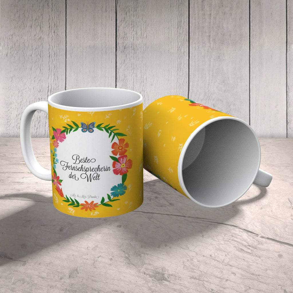 Tasse Fernsehsprecherin Tasse, Kaffeetasse, Teetasse, Becher, Kaffeebecher, Teebecher, Keramiktasse, Porzellantasse, Büro Tasse, Geschenk Tasse, Tasse Sprüche, Tasse Motive, Kaffeetassen, Tasse bedrucken, Designer Tasse, Cappuccino Tassen, Schöne Teetassen, Geschenk