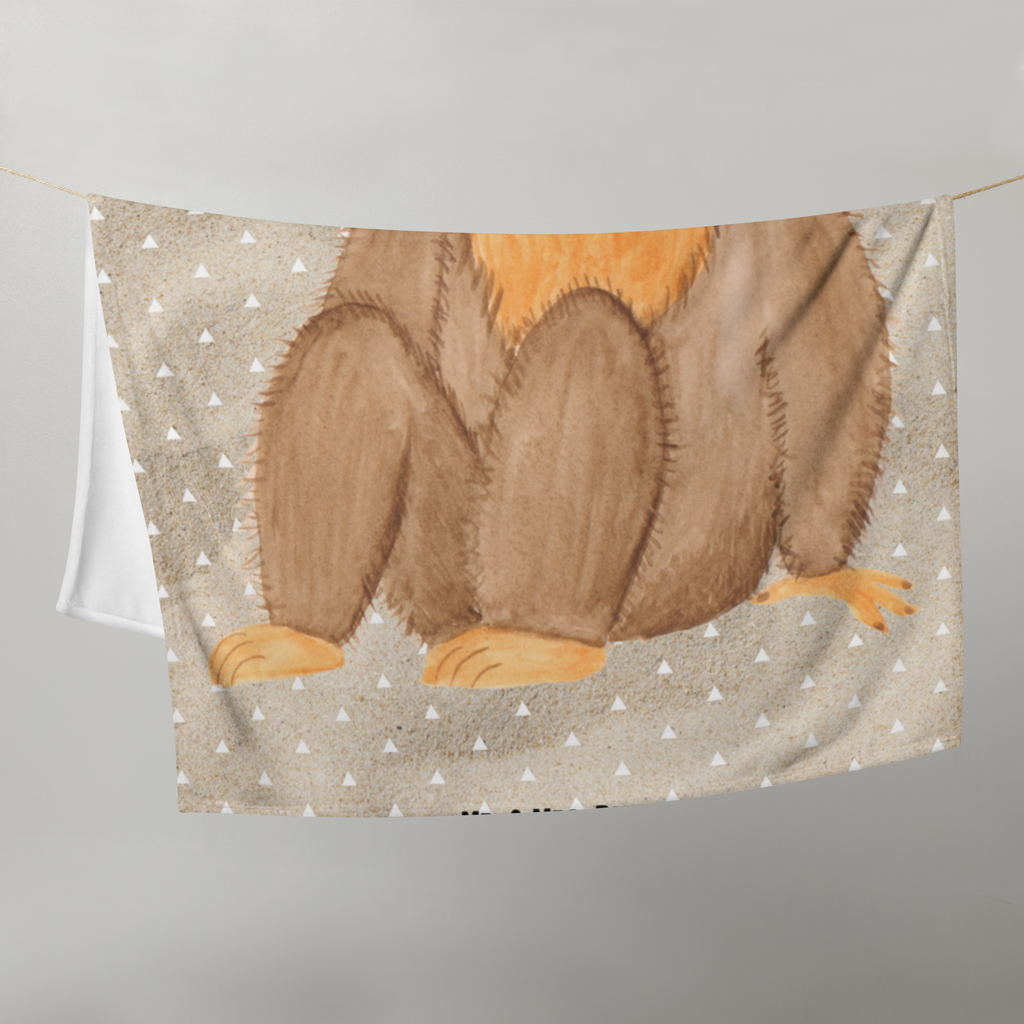 Babydecke Affe Babydecke, Babygeschenk, Geschenk Geburt, Babyecke Kuscheldecke, Krabbeldecke, Afrika, Wildtiere, Affe, Äffchen, Affen, Selbstliebe, Respekt, Motivation, Selbstachtung, Liebe, Selbstbewusstsein, Selfcare