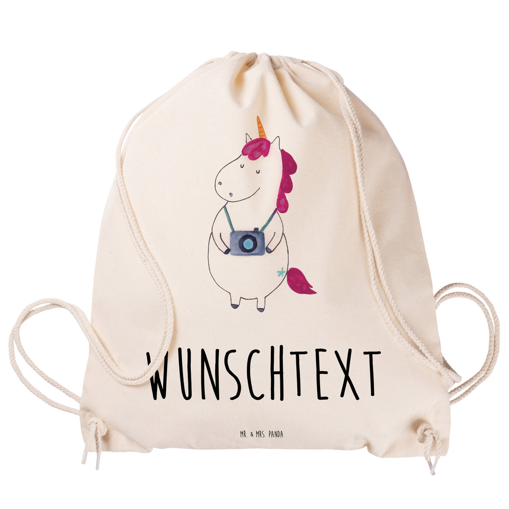 Personalisierter Sportbeutel Einhorn Fotograf Personalisierter Sportbeutel, Personalisierter Beutel, Personalisierte Sporttasche, Personalisierter Tasche, Personalisierter Stoffbeutel, Personalisierter Sportbeutel Kinder, Sportbeutel mit Namen, Turnbeutel mit Namen, Beutel mit Namen, Sporttasche mit Namen, Tasche mit Namen, Stoffbeutel mit Namen, Sportbeutel Kinder mit Namen, Wunschtext, Wunschnamen, Personalisierbar, Personalisierung, Einhorn, Einhörner, Einhorn Deko, Pegasus, Unicorn, Fotograf, Fotografie, Kamera, Reisen, Weltreise, Weltenbummler, Urlaub, Tourist, Kurztrip, Reise, Städtereise