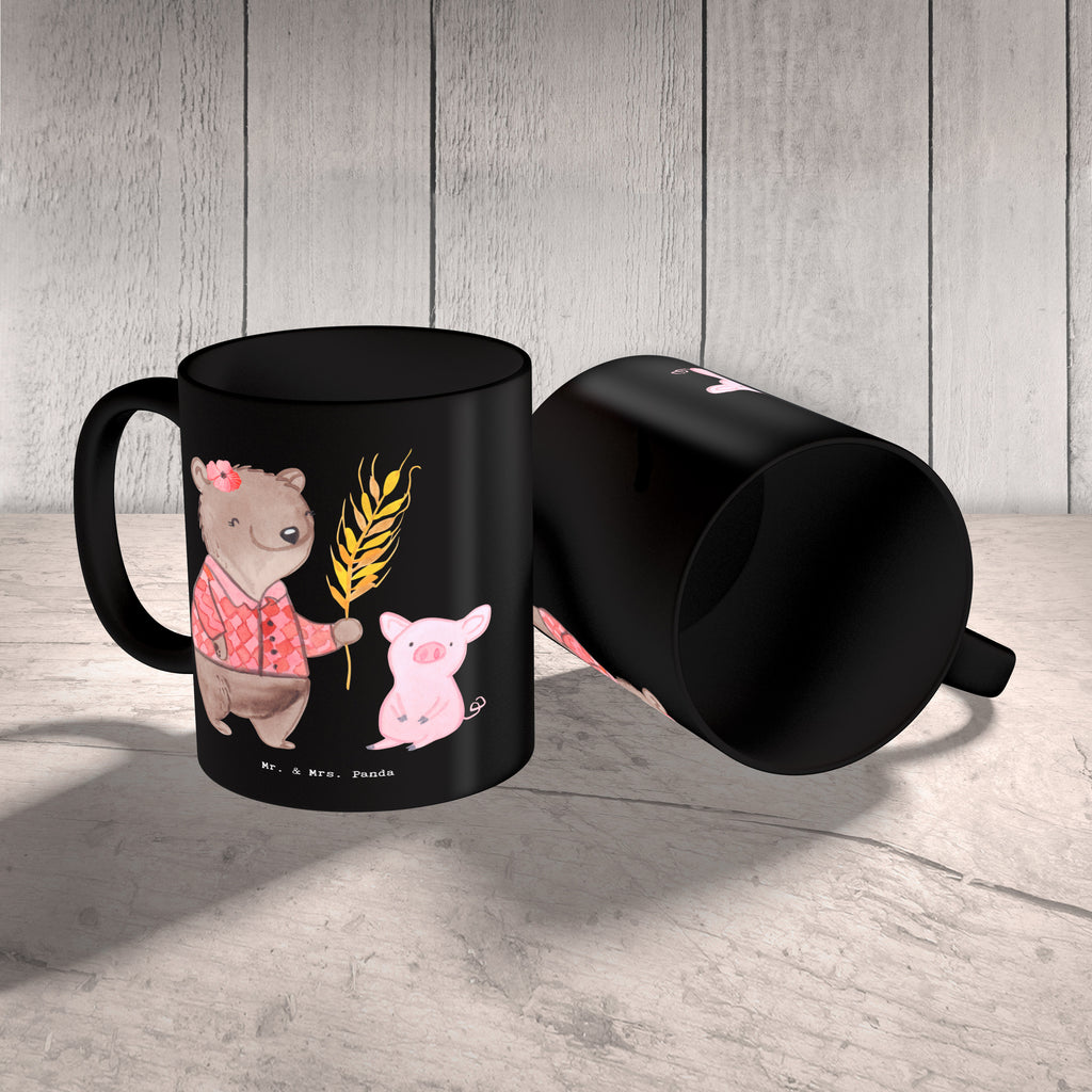 Tasse Bäuerin mit Herz Tasse, Kaffeetasse, Teetasse, Becher, Kaffeebecher, Teebecher, Keramiktasse, Porzellantasse, Büro Tasse, Geschenk Tasse, Tasse Sprüche, Tasse Motive, Kaffeetassen, Tasse bedrucken, Designer Tasse, Cappuccino Tassen, Schöne Teetassen, Beruf, Ausbildung, Jubiläum, Abschied, Rente, Kollege, Kollegin, Geschenk, Schenken, Arbeitskollege, Mitarbeiter, Firma, Danke, Dankeschön, Landwirtin, Bäuerin, Tierwirtin, Agronomin, Farmerin, Bauernhof